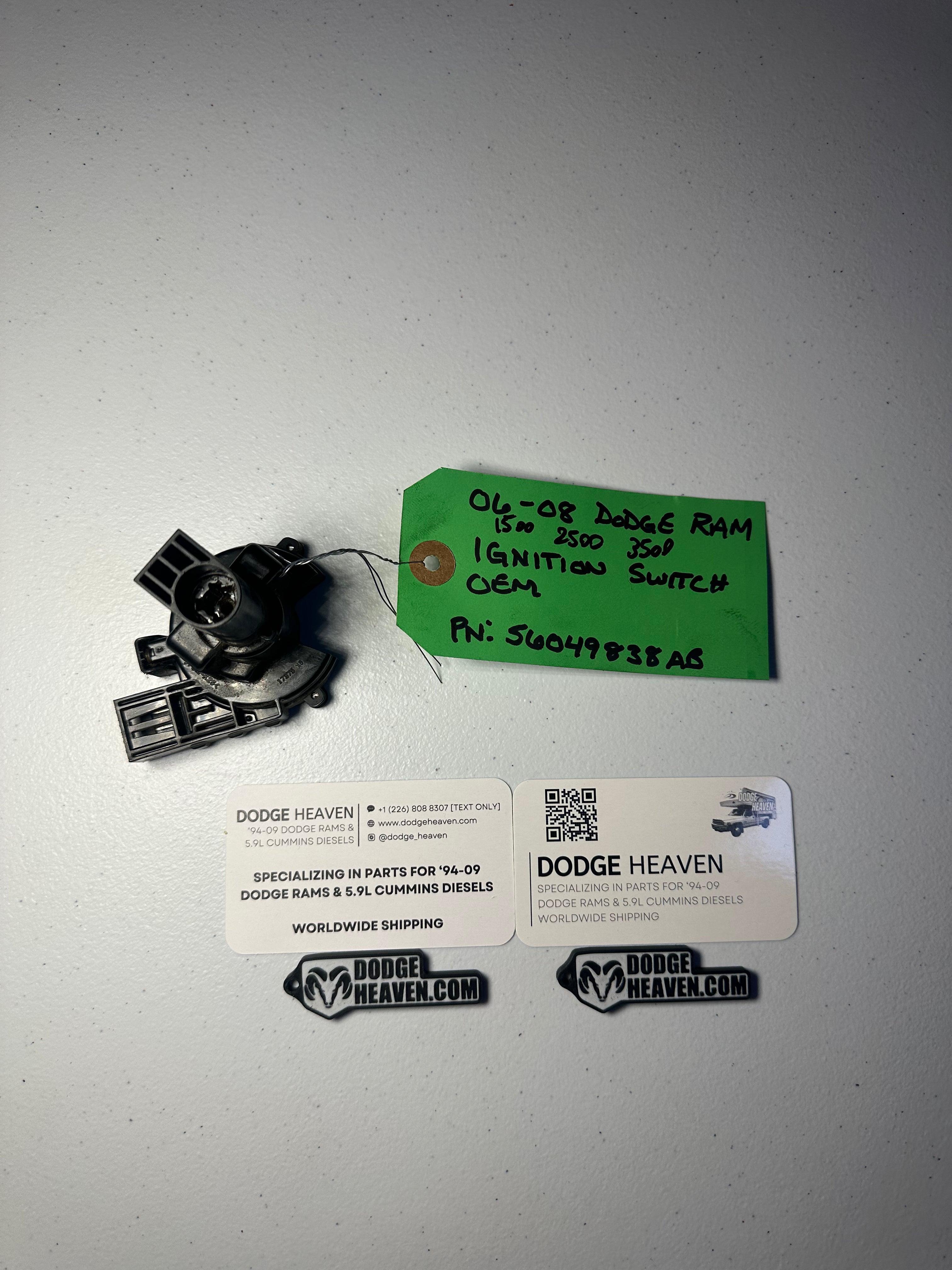 2006-2009 Dodge Ram 1500 2500 3500 Ignition switch