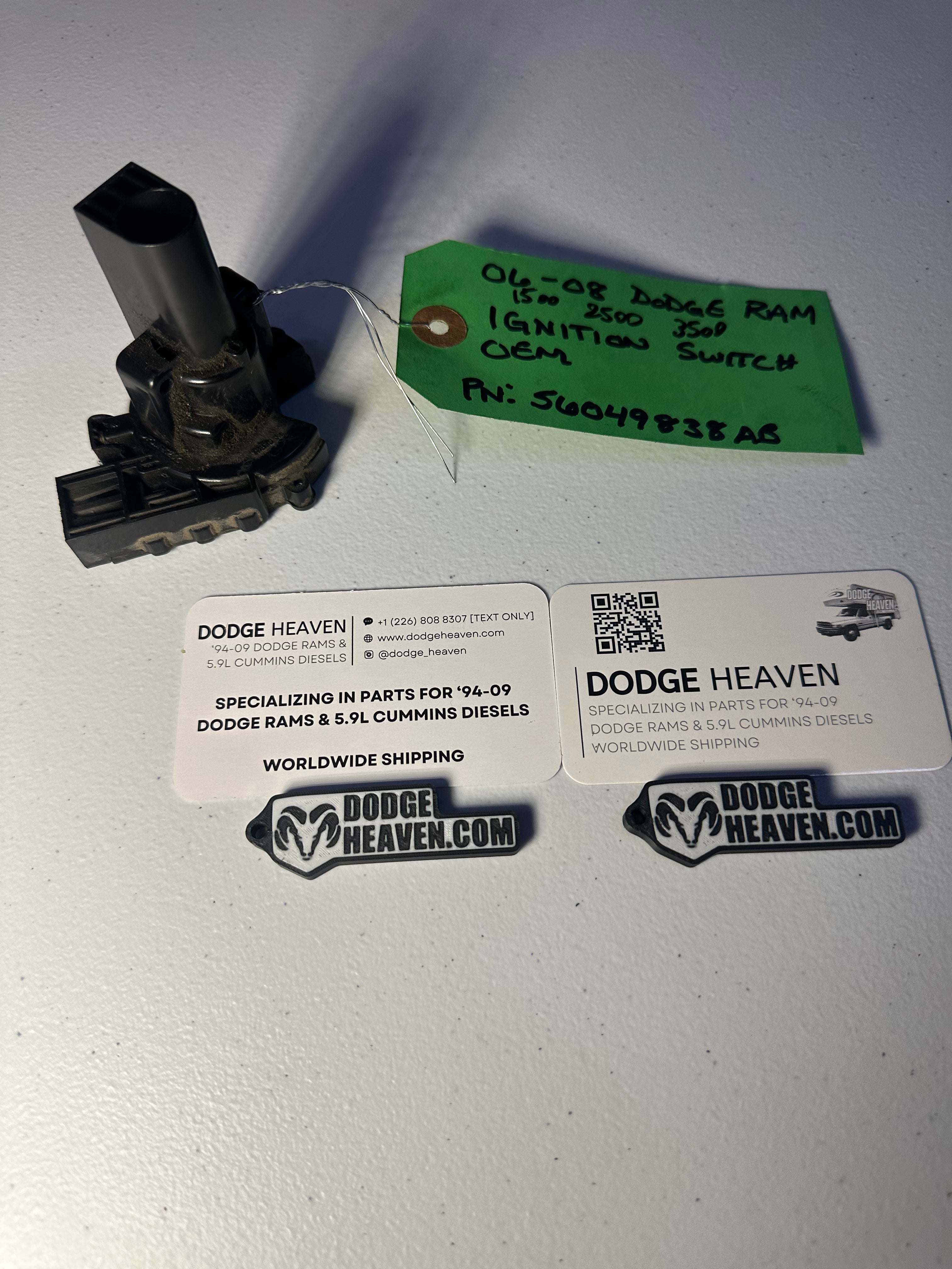 2006-2009 Dodge Ram 1500 2500 3500 Ignition switch