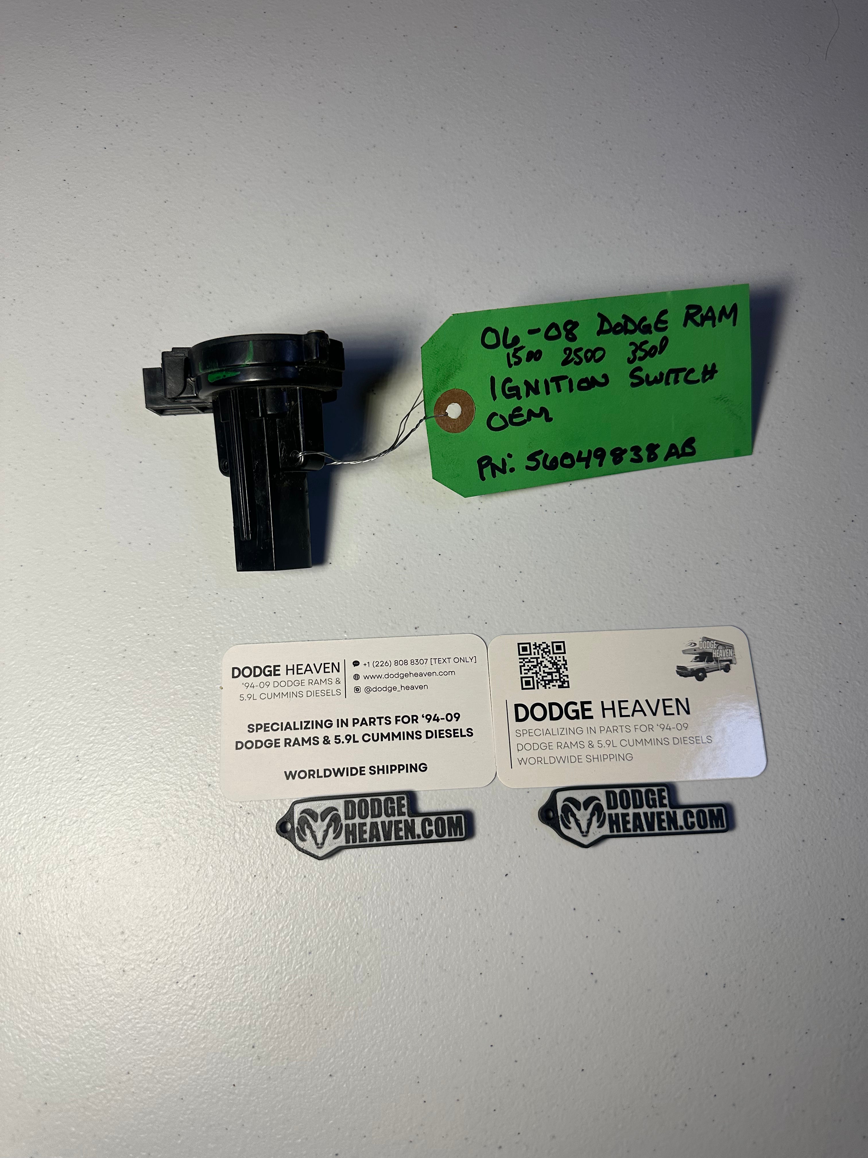 2006-2009 Dodge Ram 1500 2500 3500 Ignition switch