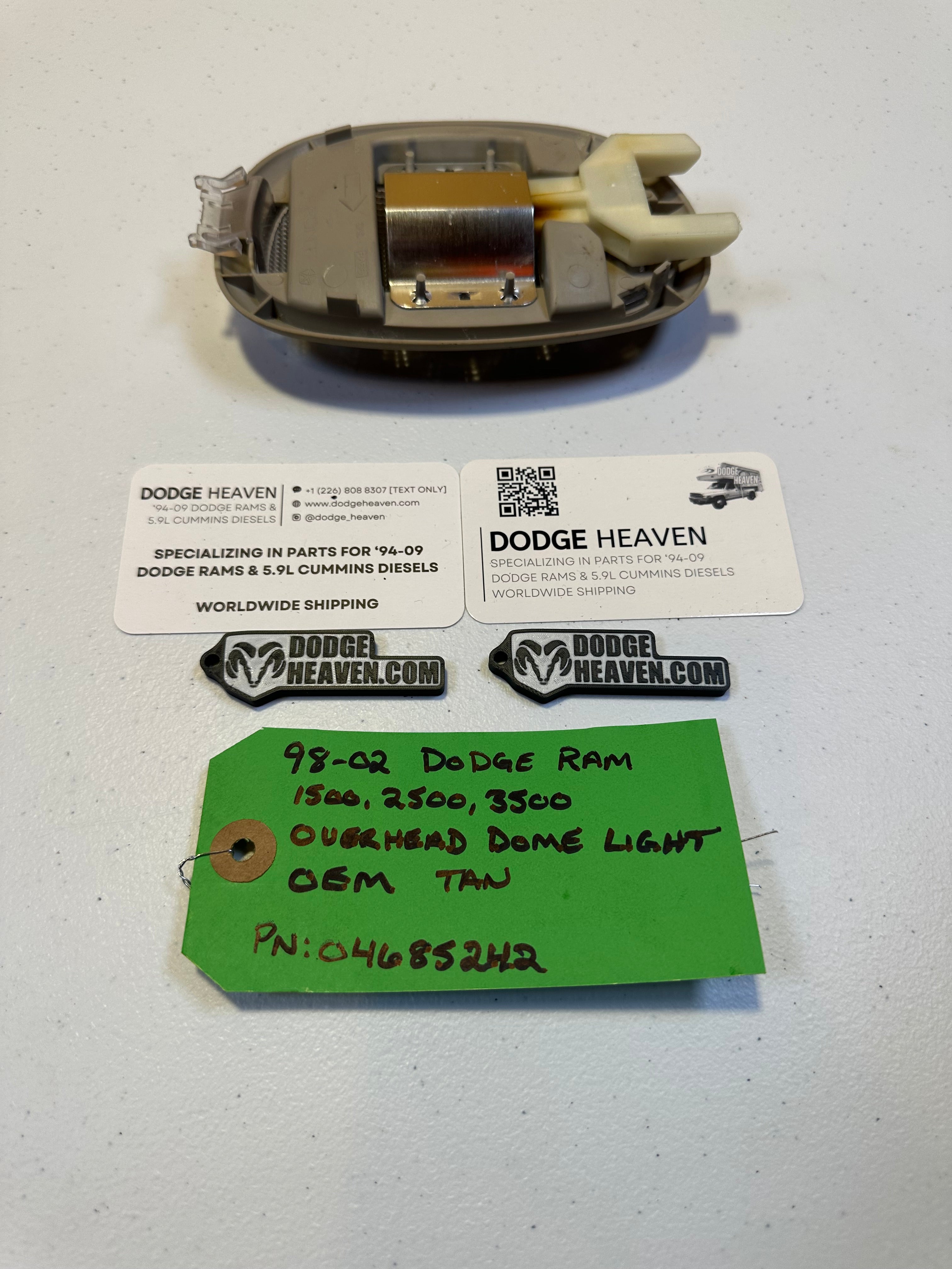 1998-2002 Dodge Ram Interior Overhead Dome Light