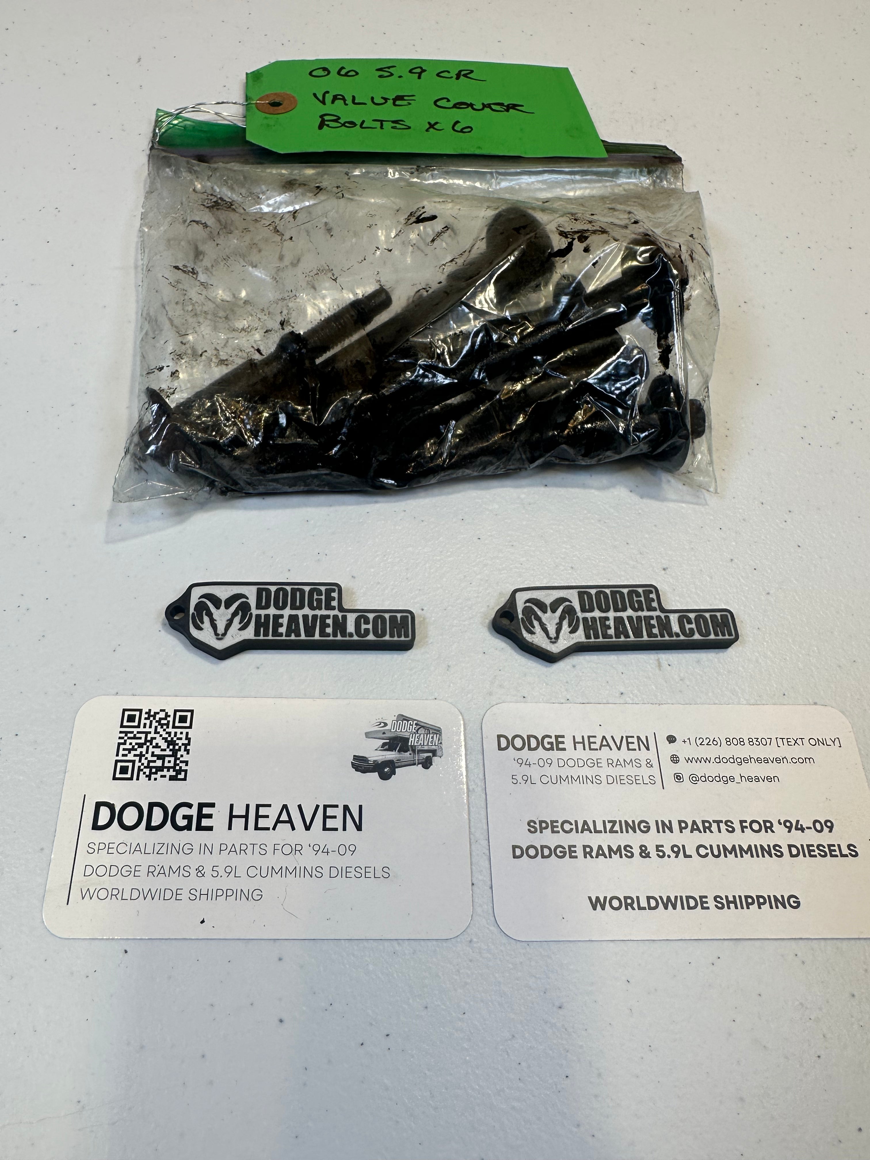 2006-2007 Dodge Ram 2500 3500 5.9l Cummins Valve Cover Bolts Qty 6