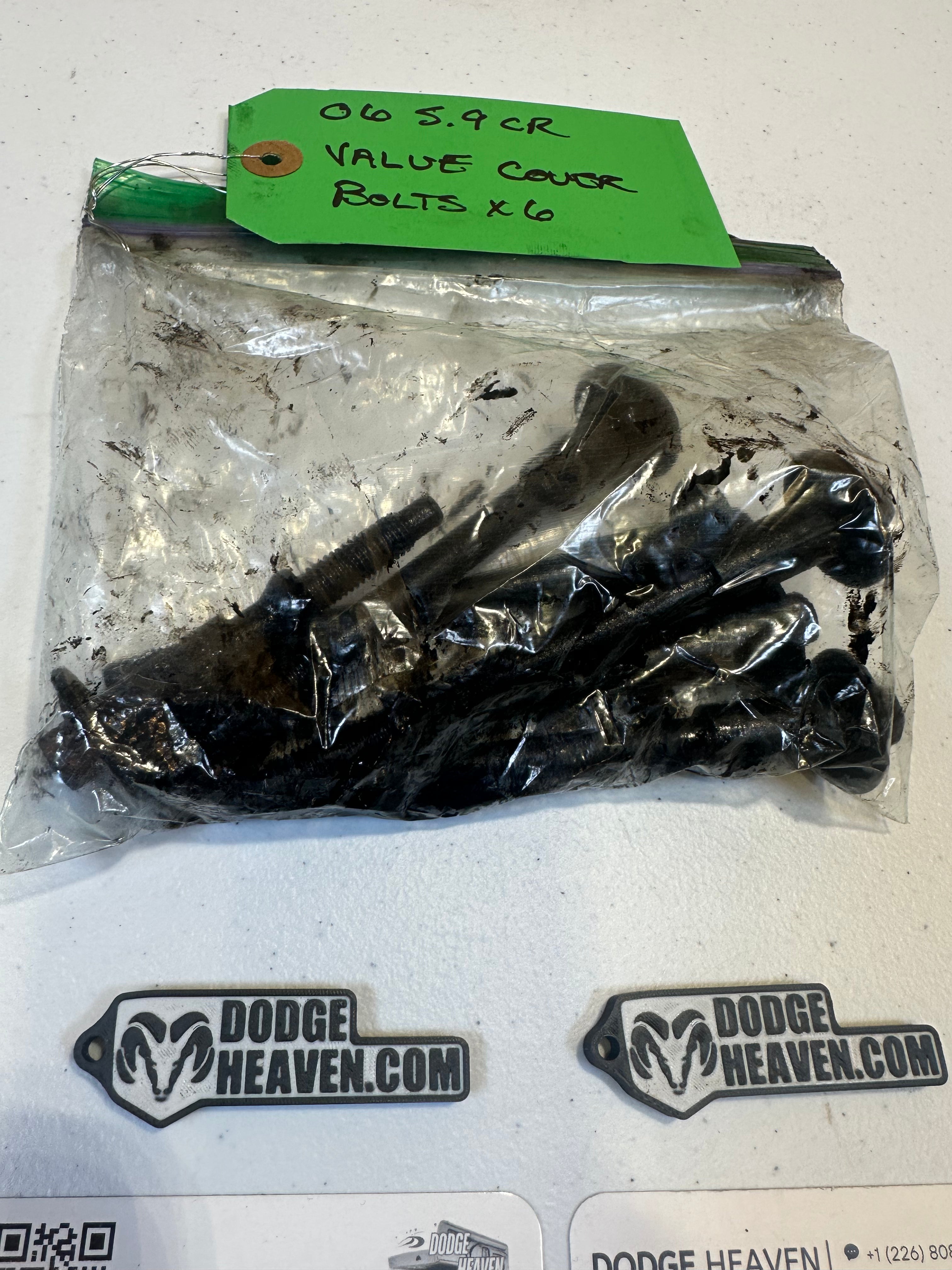 2006-2007 Dodge Ram 2500 3500 5.9l Cummins Valve Cover Bolts Qty 6