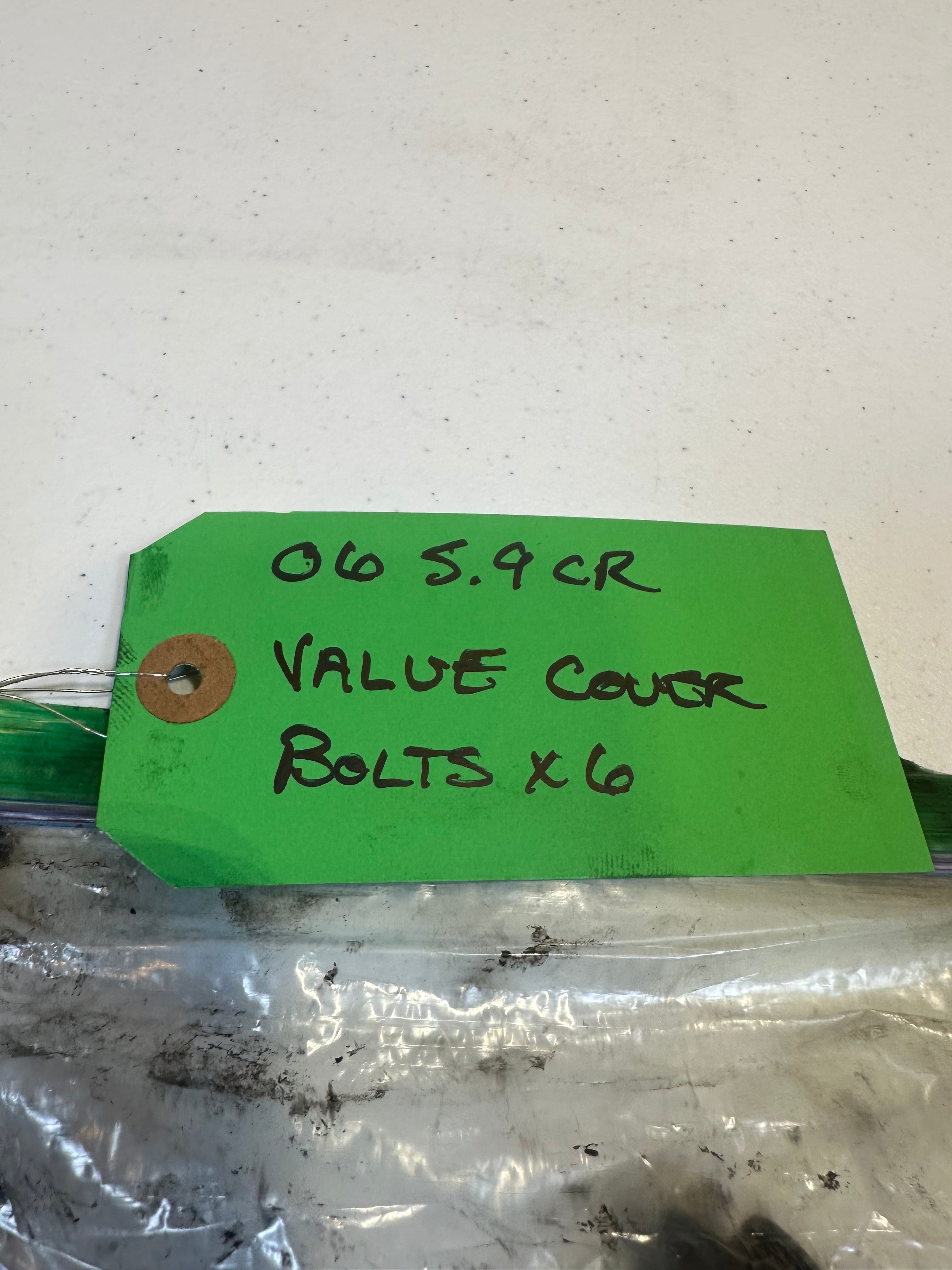 2006-2007 Dodge Ram 2500 3500 5.9l Cummins Valve Cover Bolts Qty 6