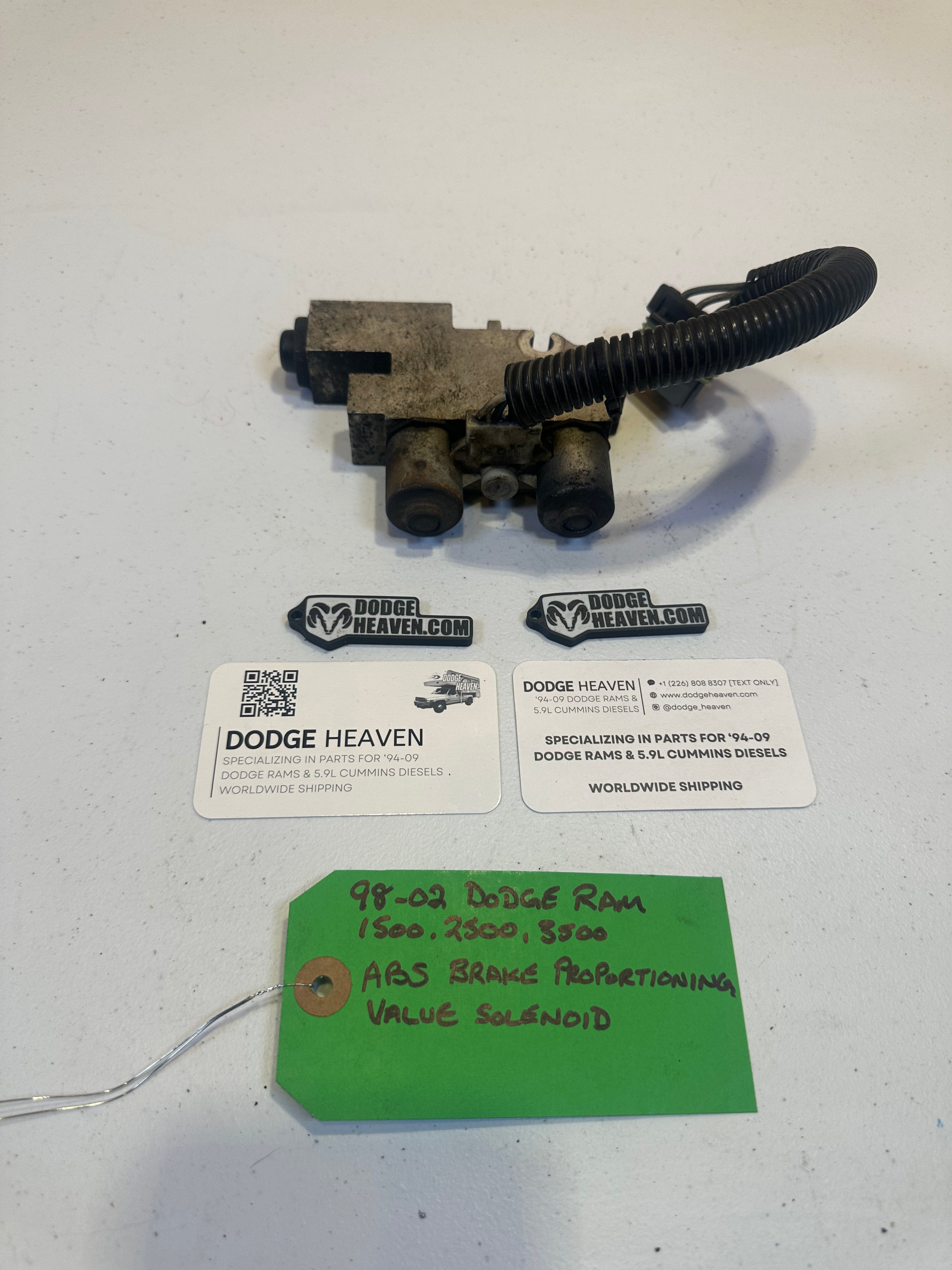 1998-2002 Dodge Ram 1500 2500 3500 ABS Brake Proportioning Valve Solenoid