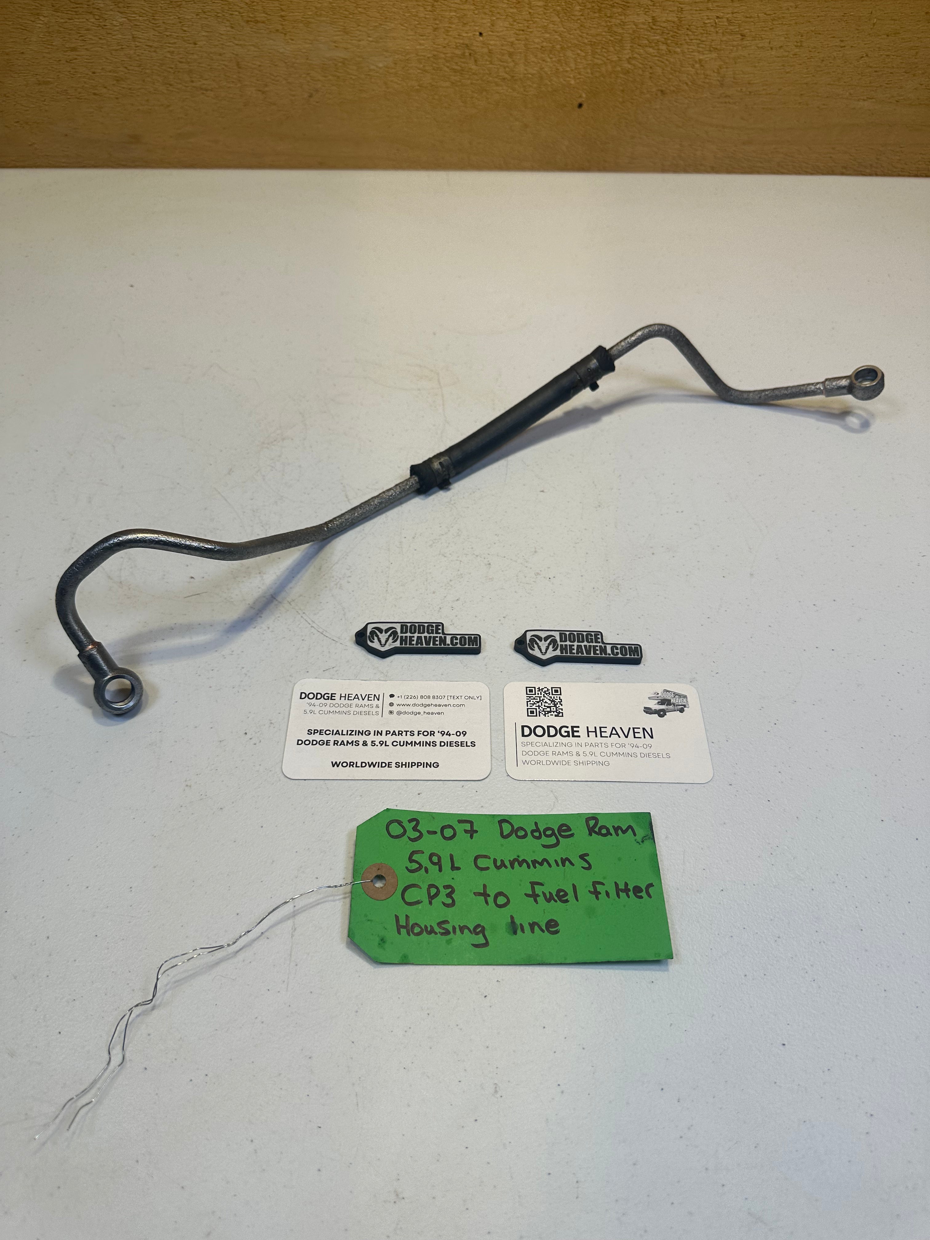 2003-2007 Dodge Ram 5.9L Cummins CP3 to Fuel Filter Housing Fuel Line