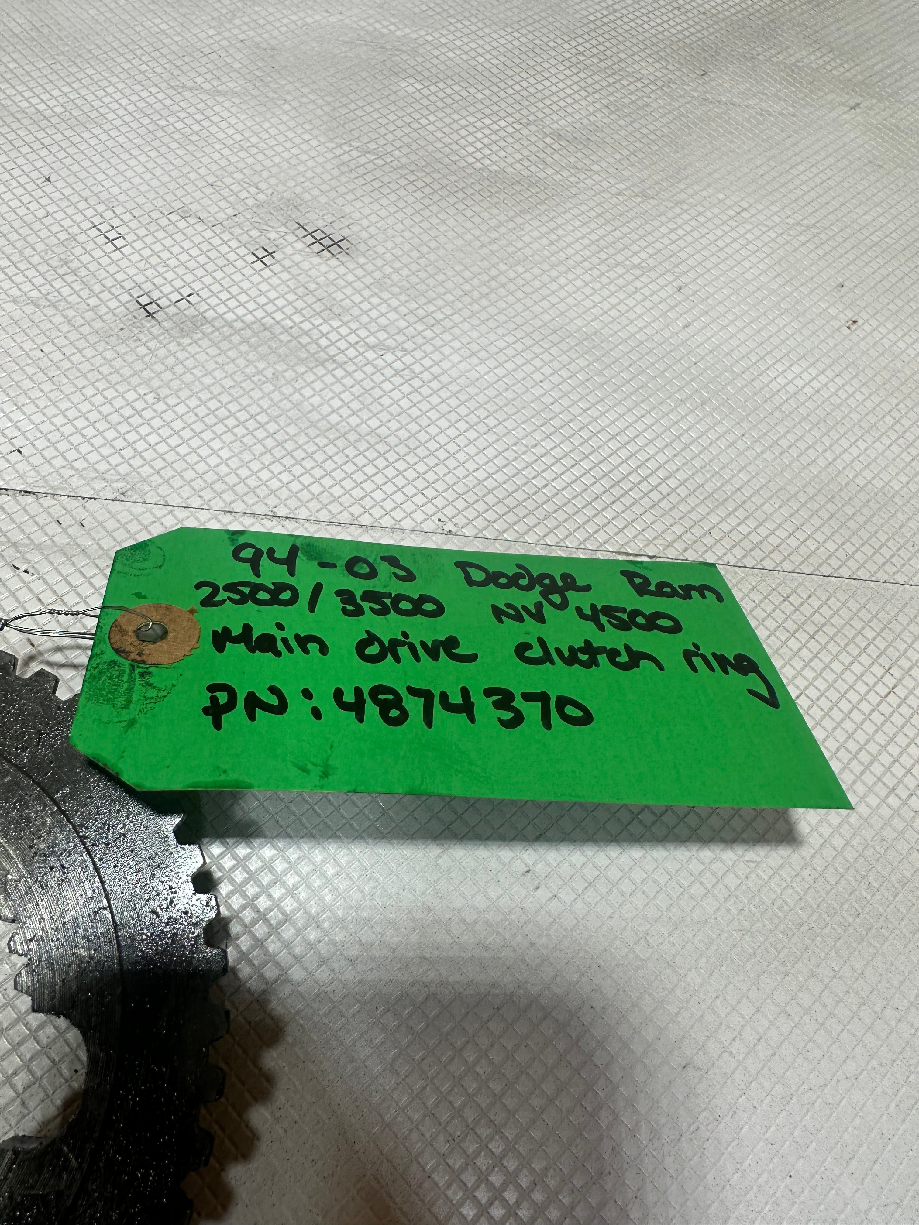 1994-2003 Nv4500 Main Drive Clutch Ring
