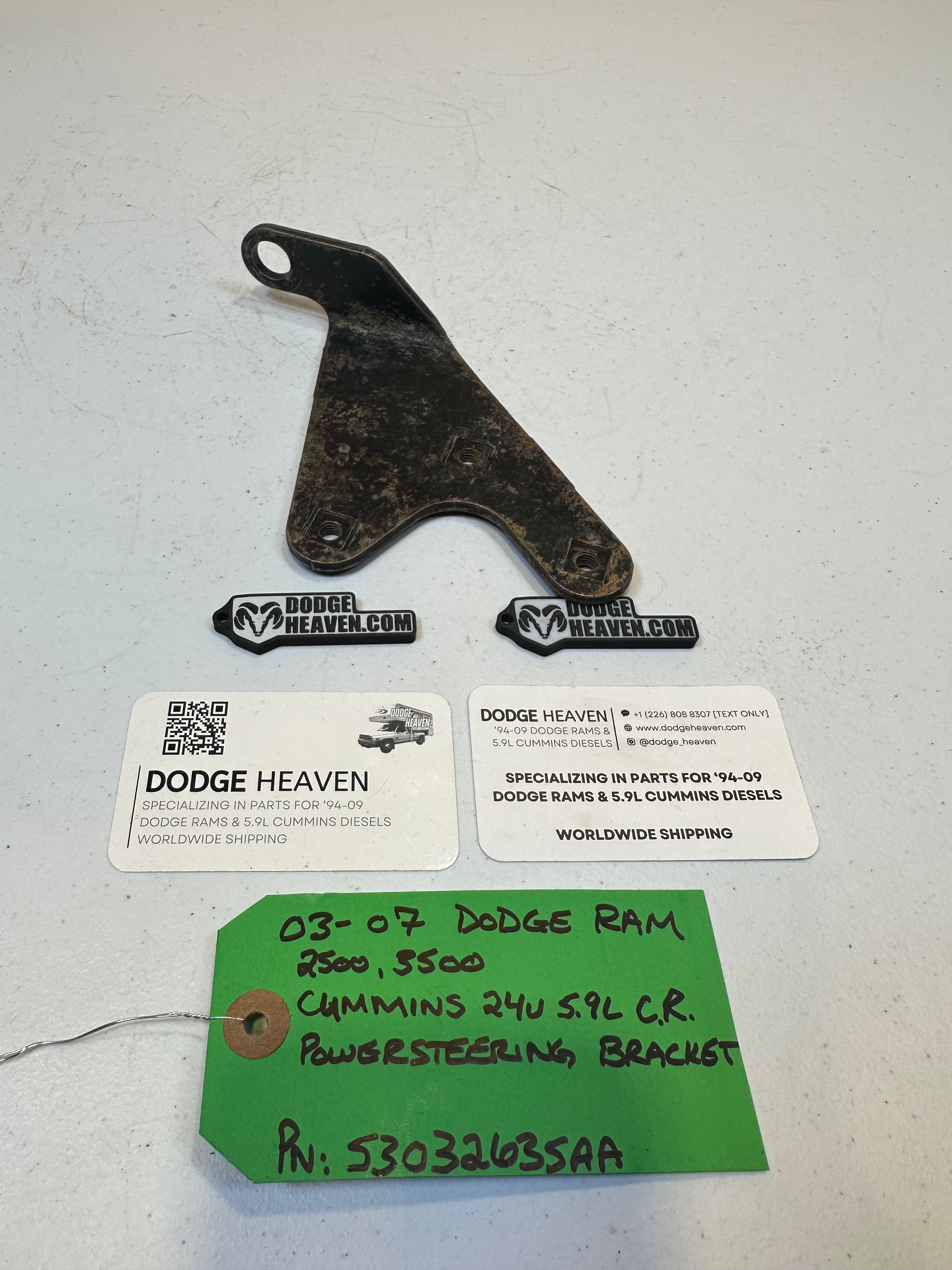 2003-2007 Dodge Ram 5.9L Cummins Power Steering Bracket