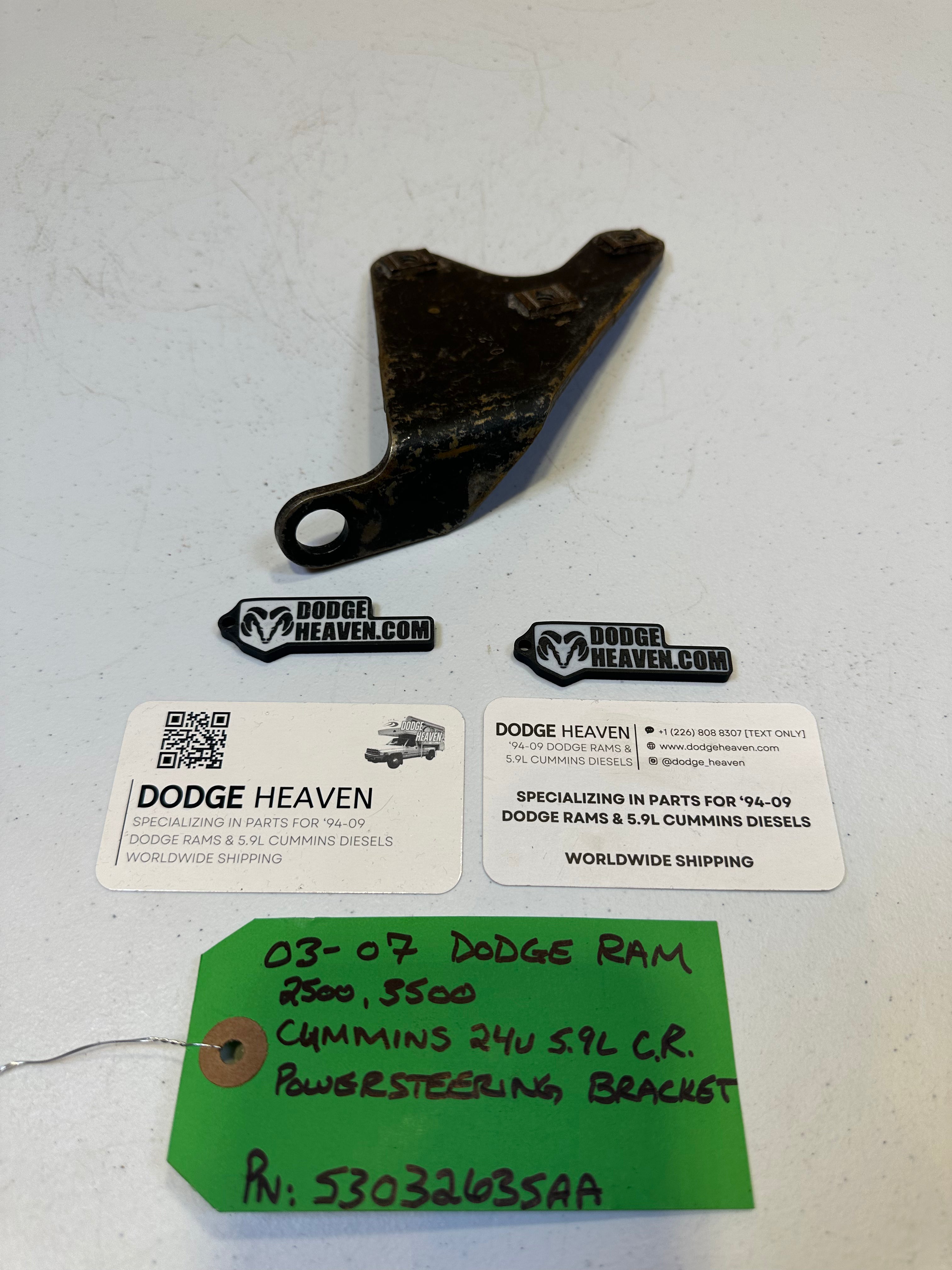 2003-2007 Dodge Ram 5.9L Cummins Power Steering Bracket