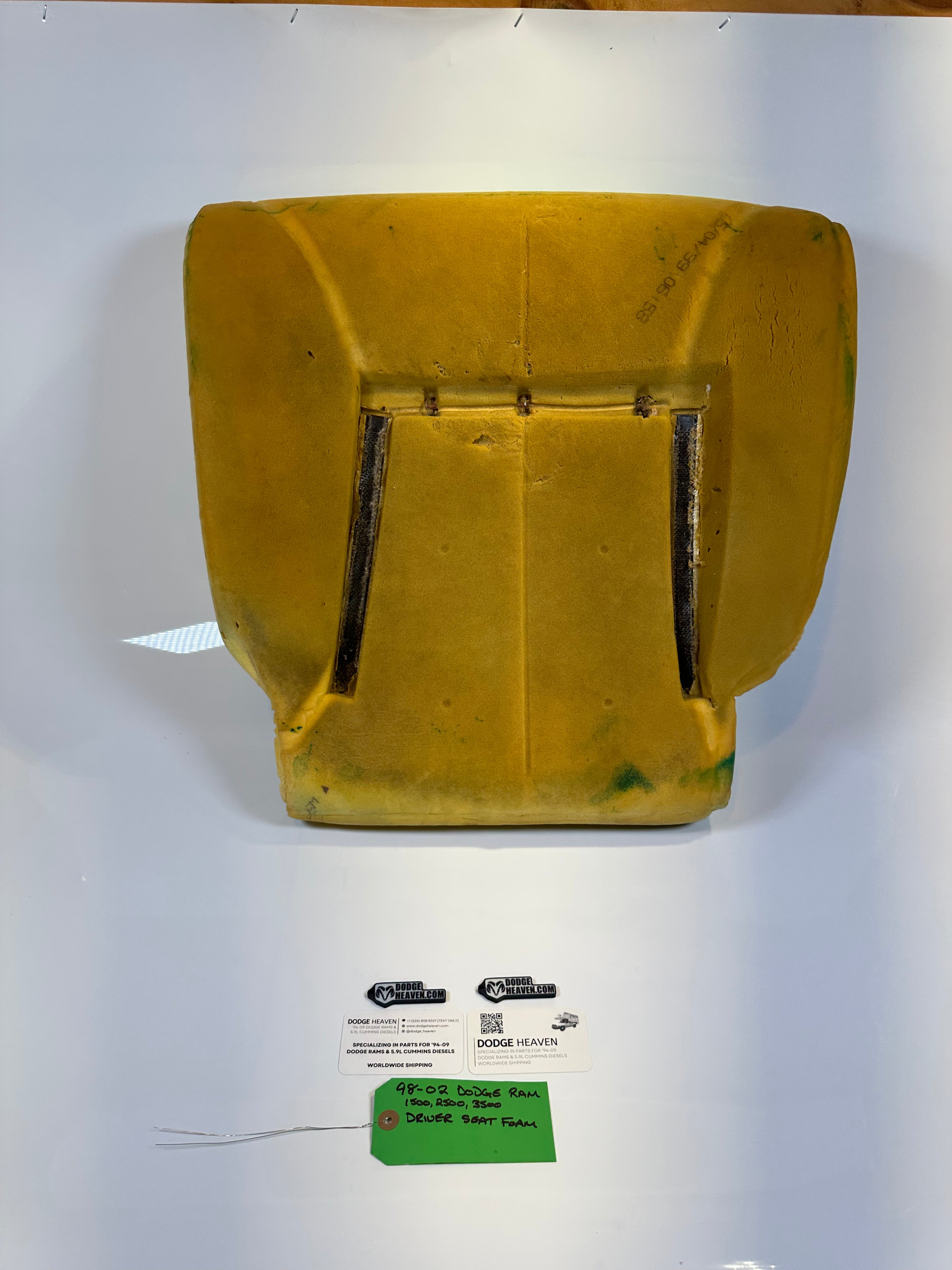 1998-2002 Dodge Ram 1500 2500 3500 Driver Side Seat Foam / Cushion