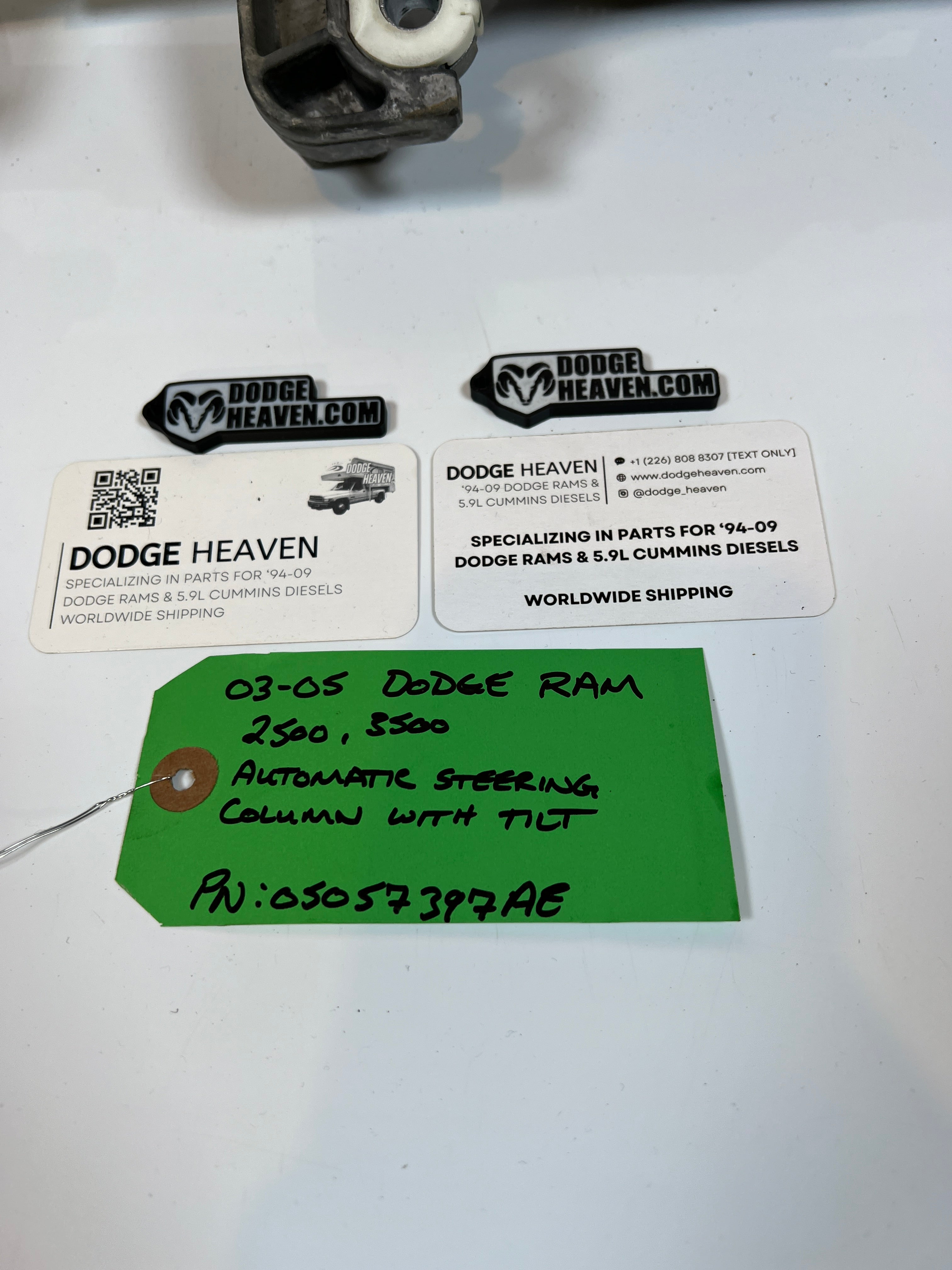 2003-2005 Dodge Ram Automatic Steering Column With Tilt