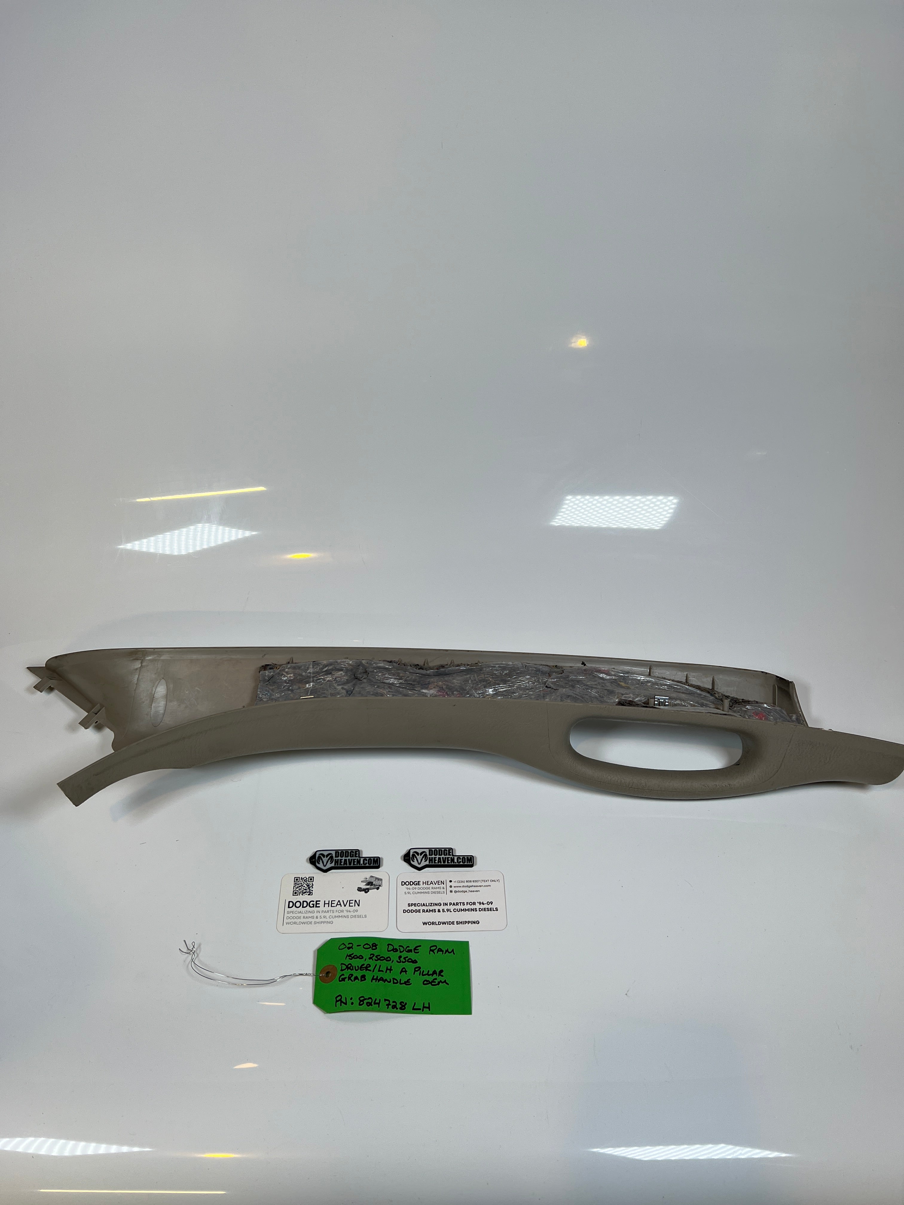 2002-2009 Dodge Ram Driver / LH A Pillar Grab Handle 1500 2500 3500