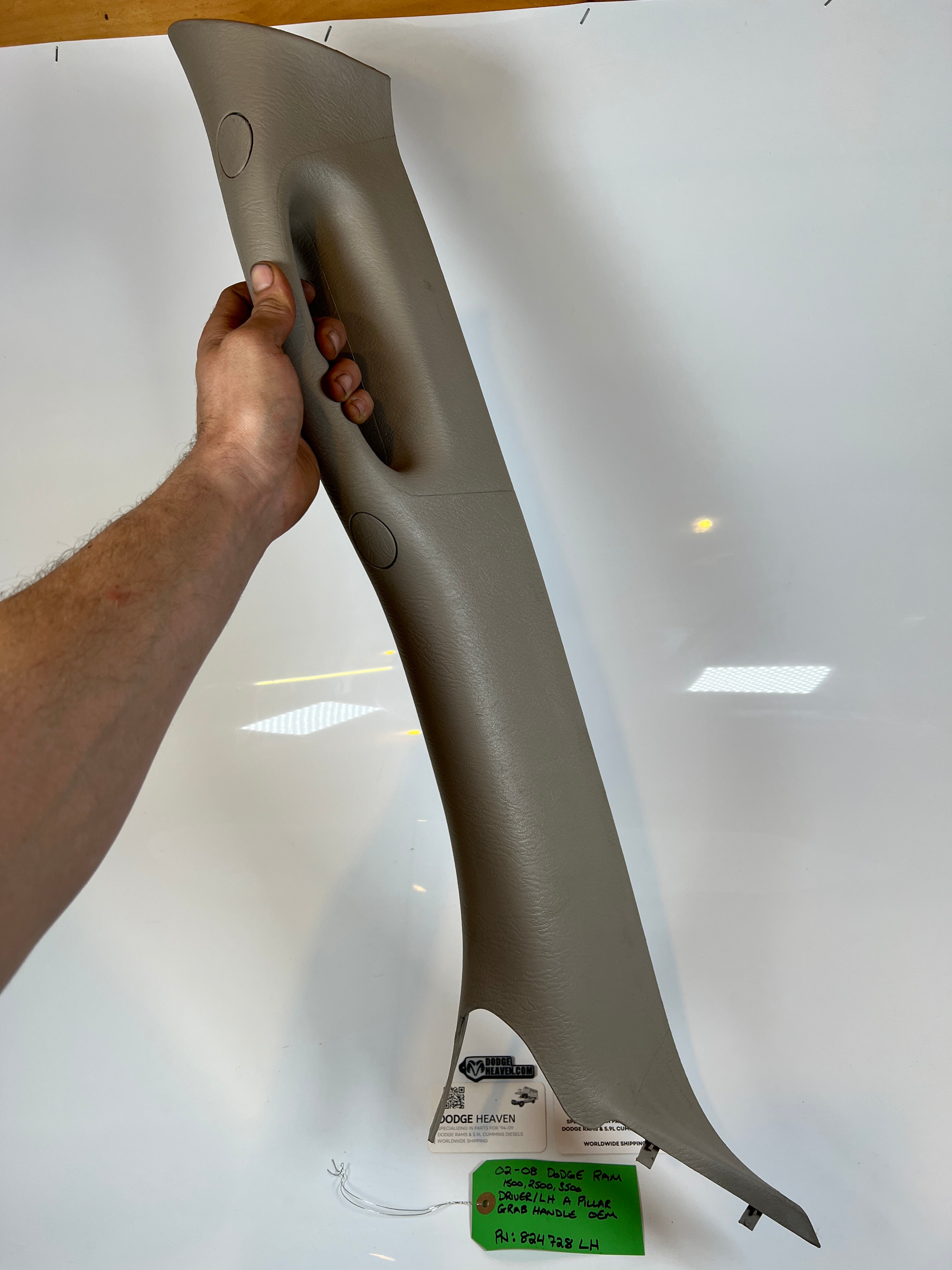 2002-2009 Dodge Ram Driver / LH A Pillar Grab Handle 1500 2500 3500