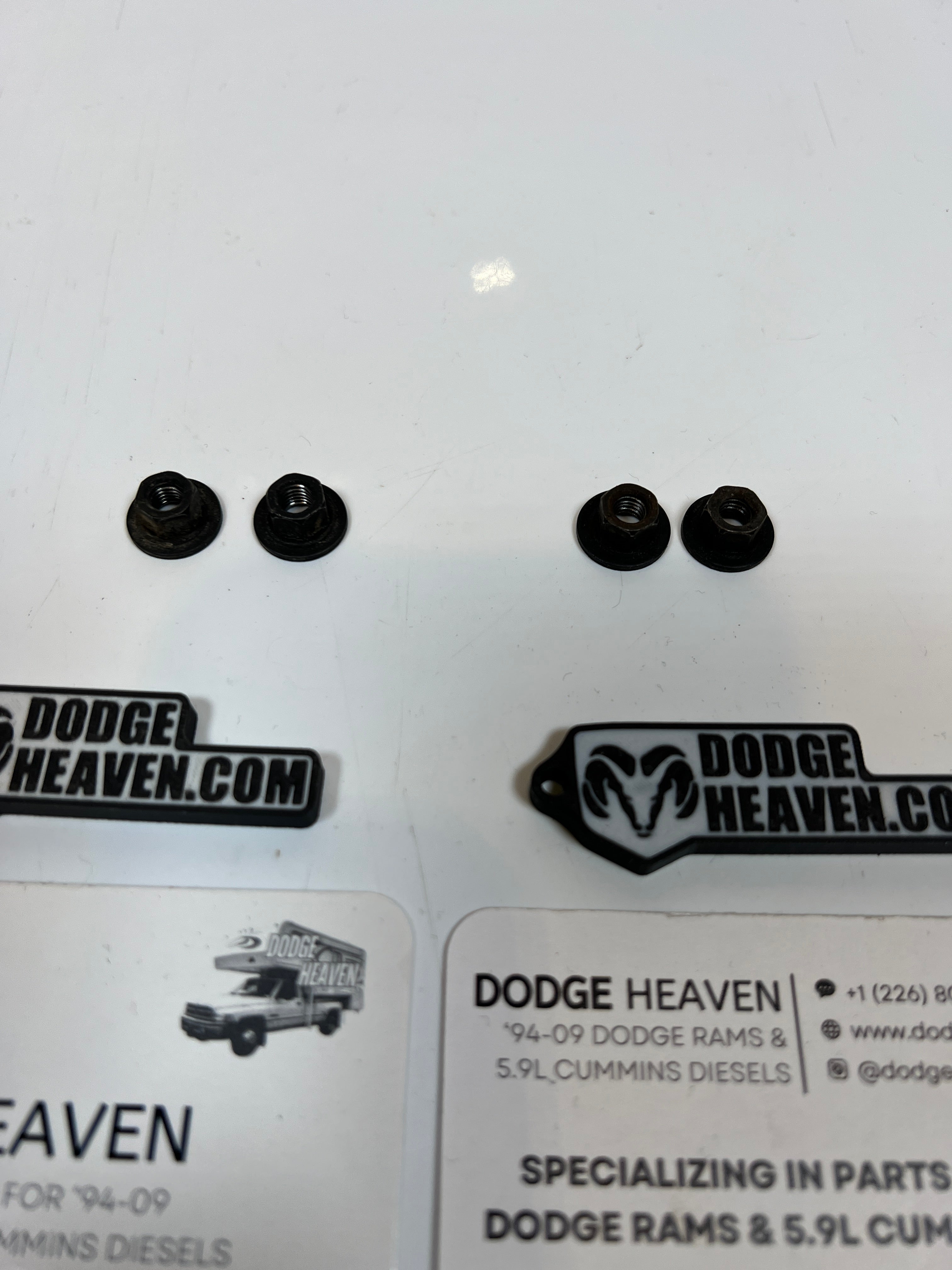 1994-2002 Dodge Ram Exterior Door Handle Pass / Driver Nuts 1500-3500