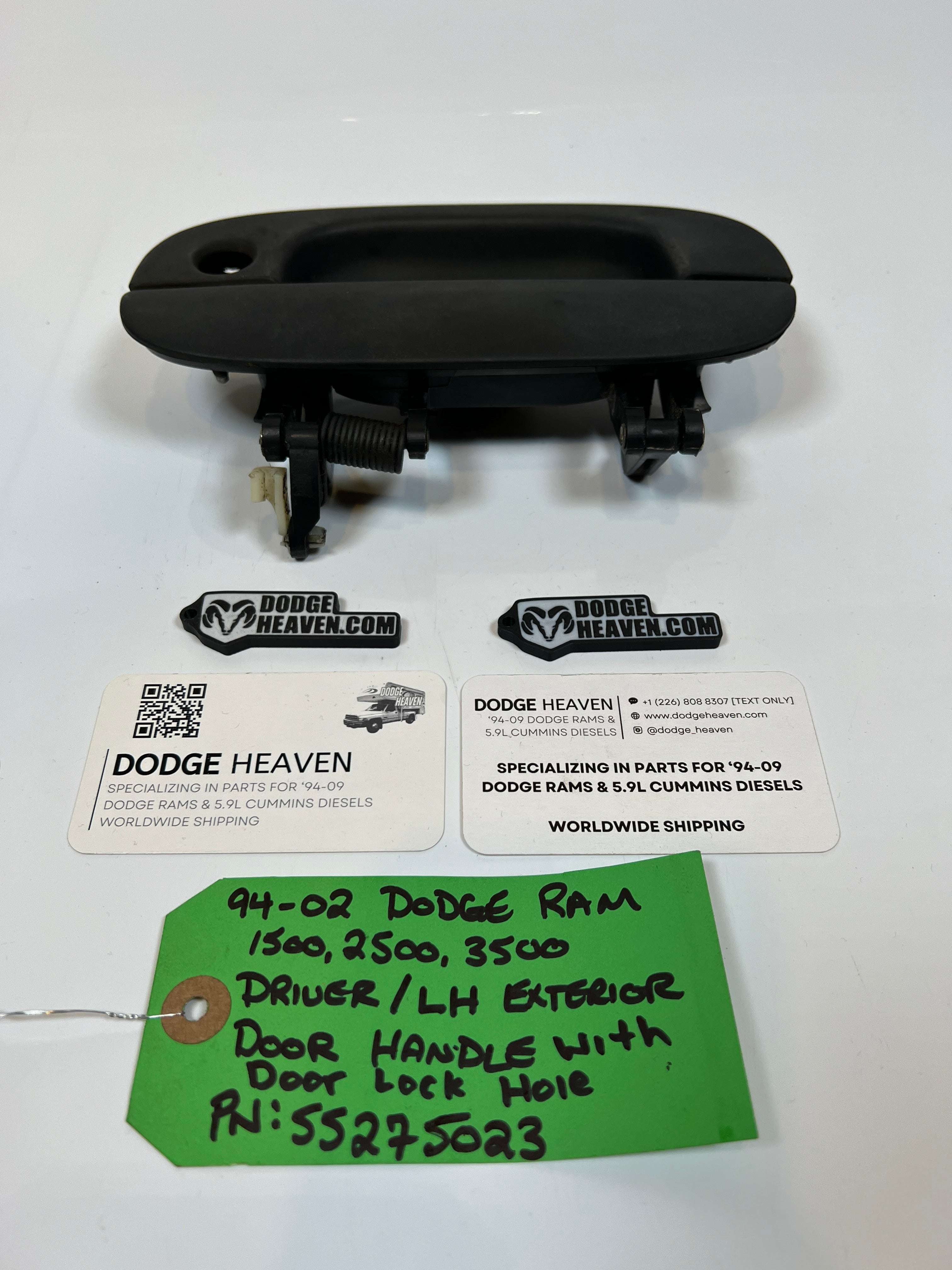 1994-2002 Dodge Ram Driver / LH Exterior Door Handle 1500 2500 3500