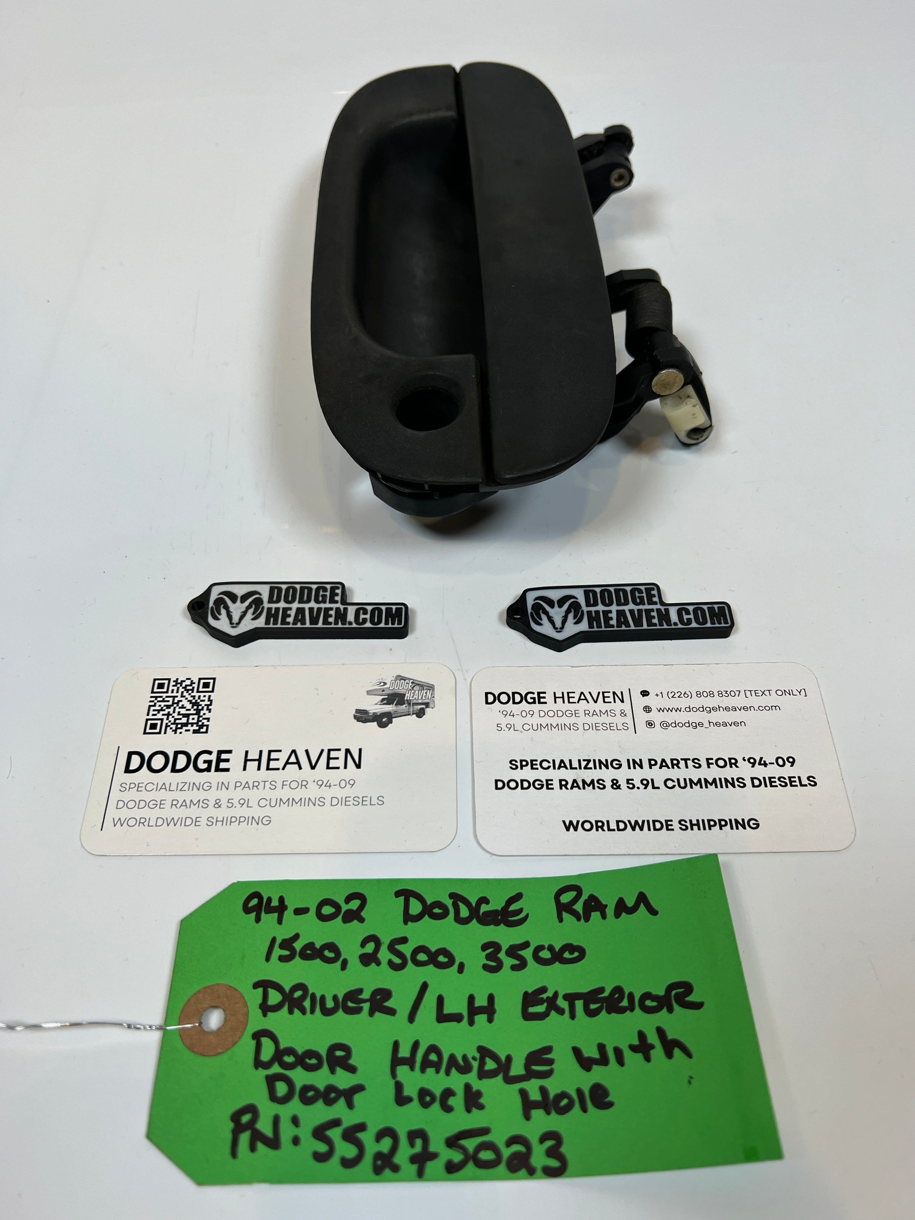 1994-2002 Dodge Ram Driver / LH Exterior Door Handle 1500 2500 3500