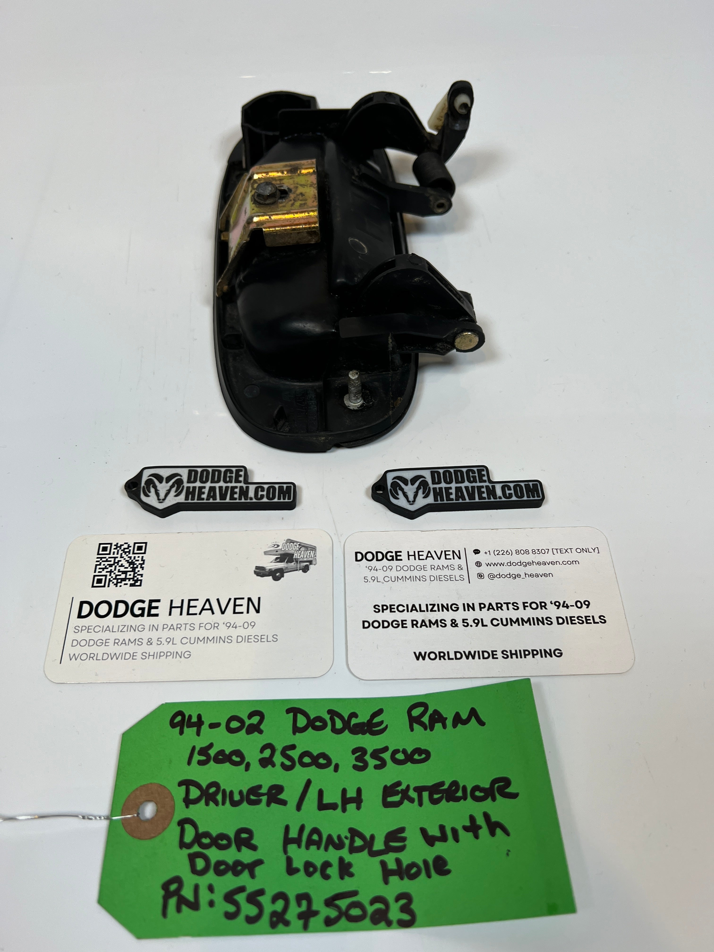 1994-2002 Dodge Ram Driver / LH Exterior Door Handle 1500 2500 3500