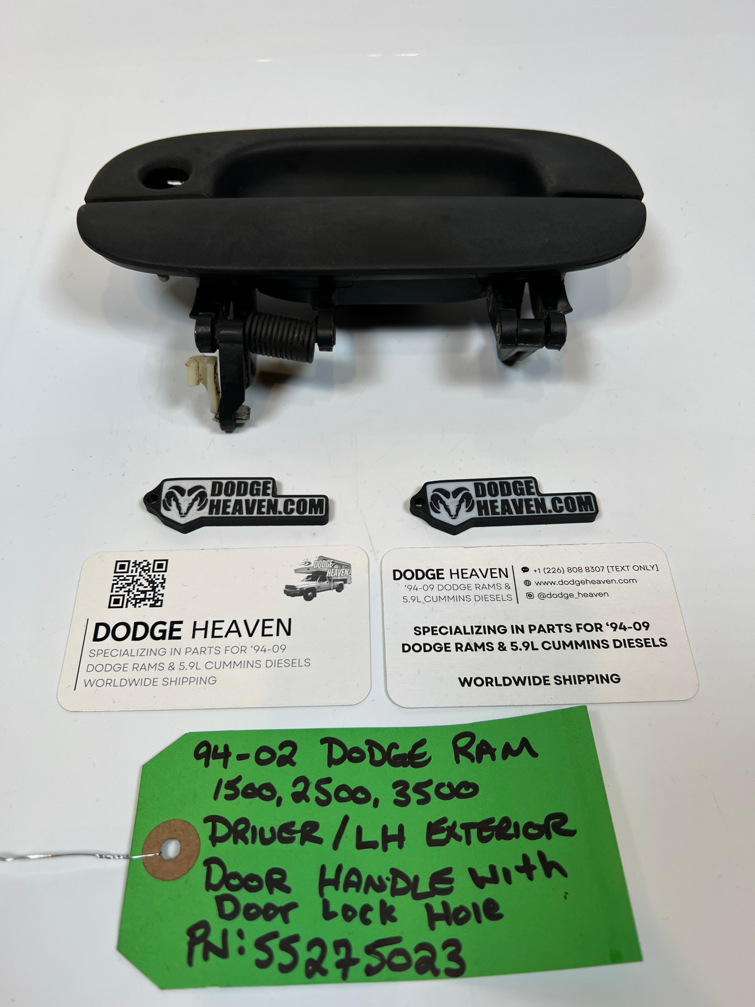 1994-2002 Dodge Ram Driver / LH Exterior Door Handle 1500 2500 3500