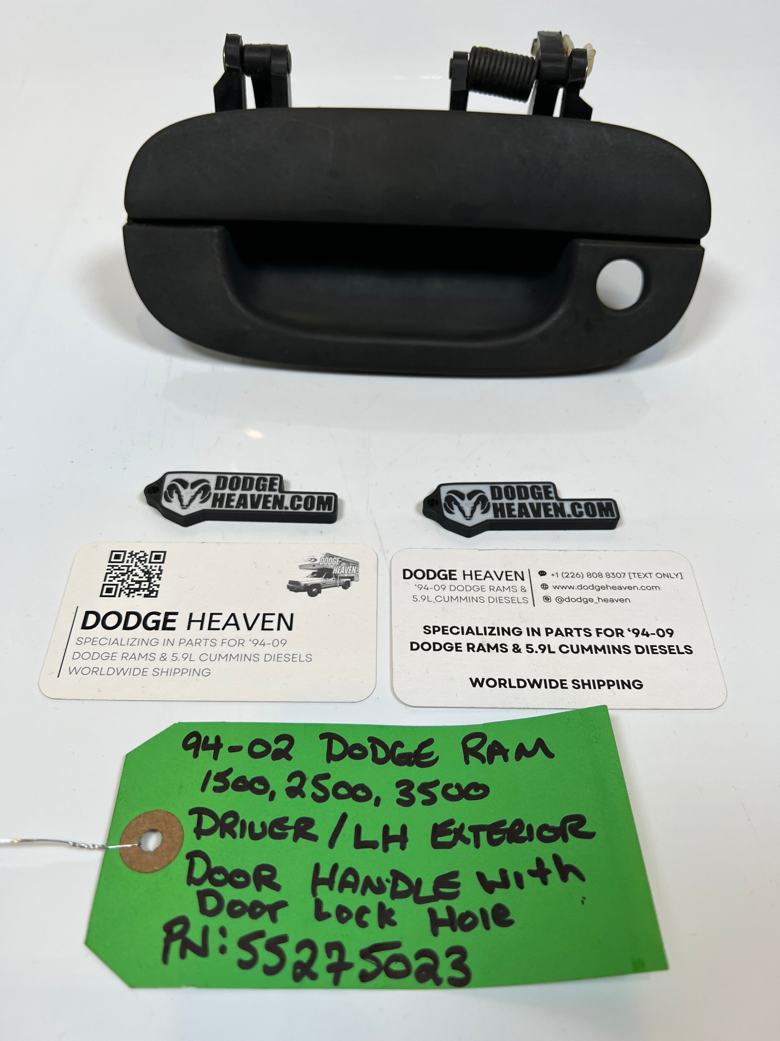 1994-2002 Dodge Ram Driver / LH Exterior Door Handle 1500 2500 3500