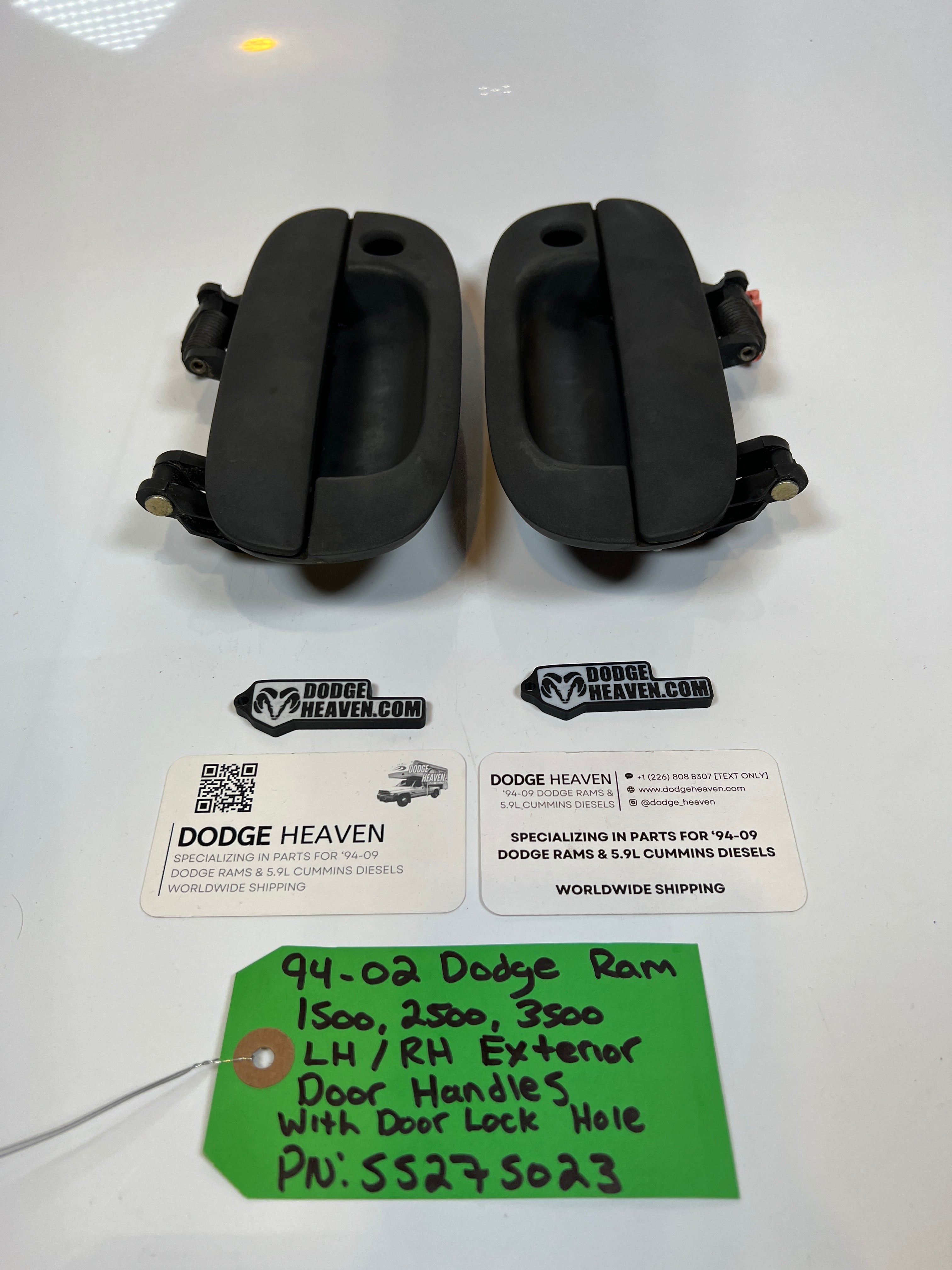 1994-2002 Dodge Ram Driver / Passenger Exterior Door Handles 1500 2500 3500