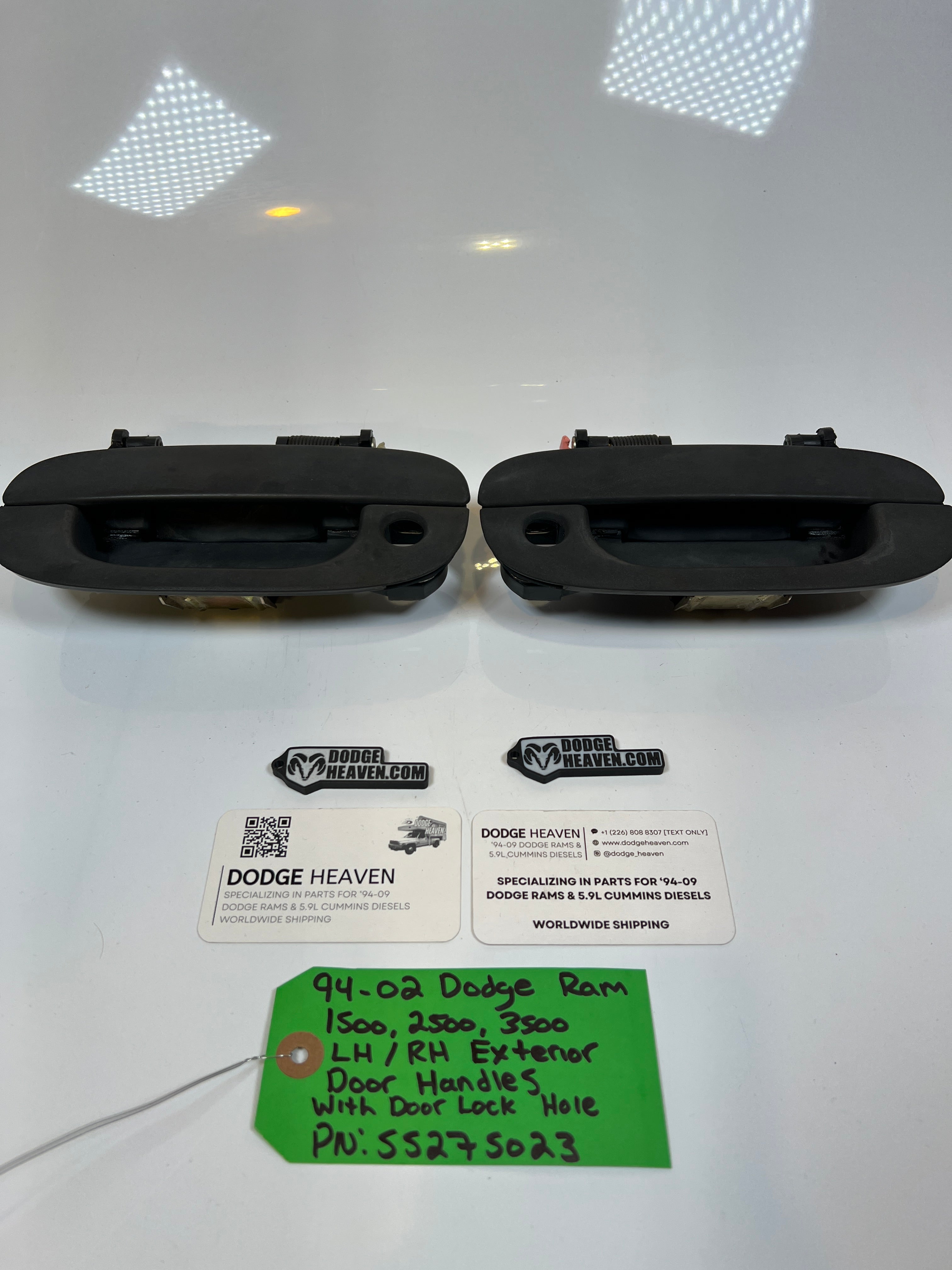 1994-2002 Dodge Ram Driver / Passenger Exterior Door Handles 1500 2500 3500