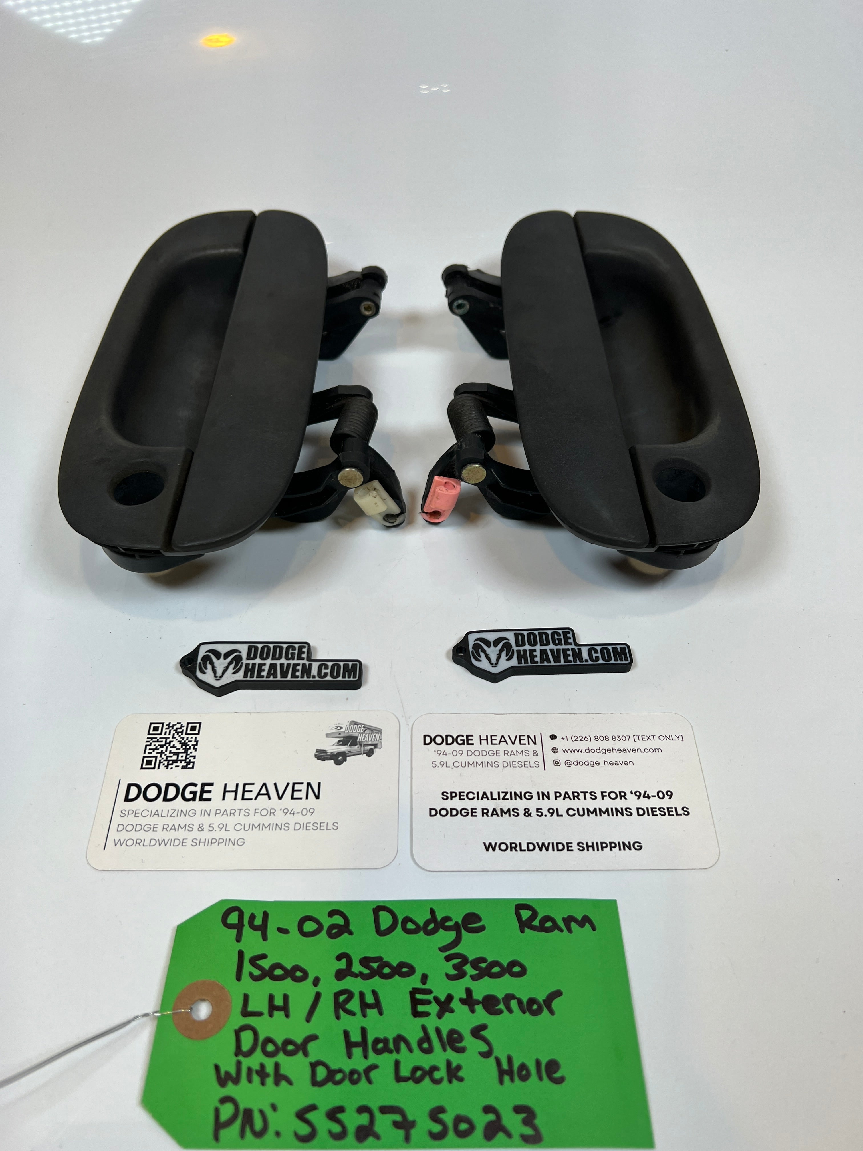 1994-2002 Dodge Ram Driver / Passenger Exterior Door Handles 1500 2500 3500