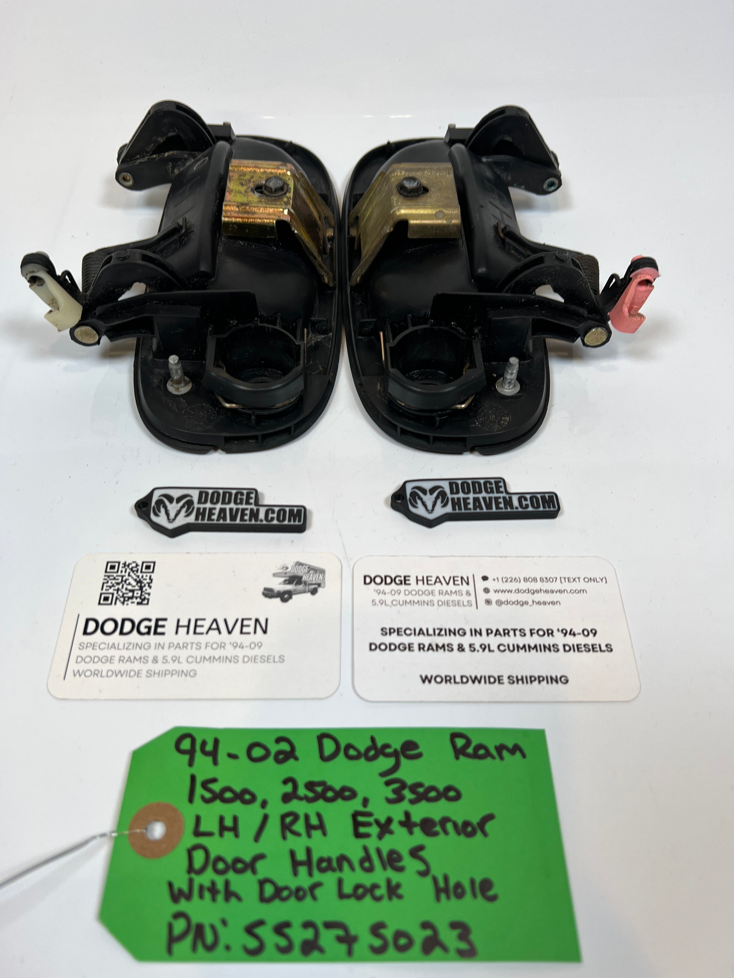 1994-2002 Dodge Ram Driver / Passenger Exterior Door Handles 1500 2500 3500