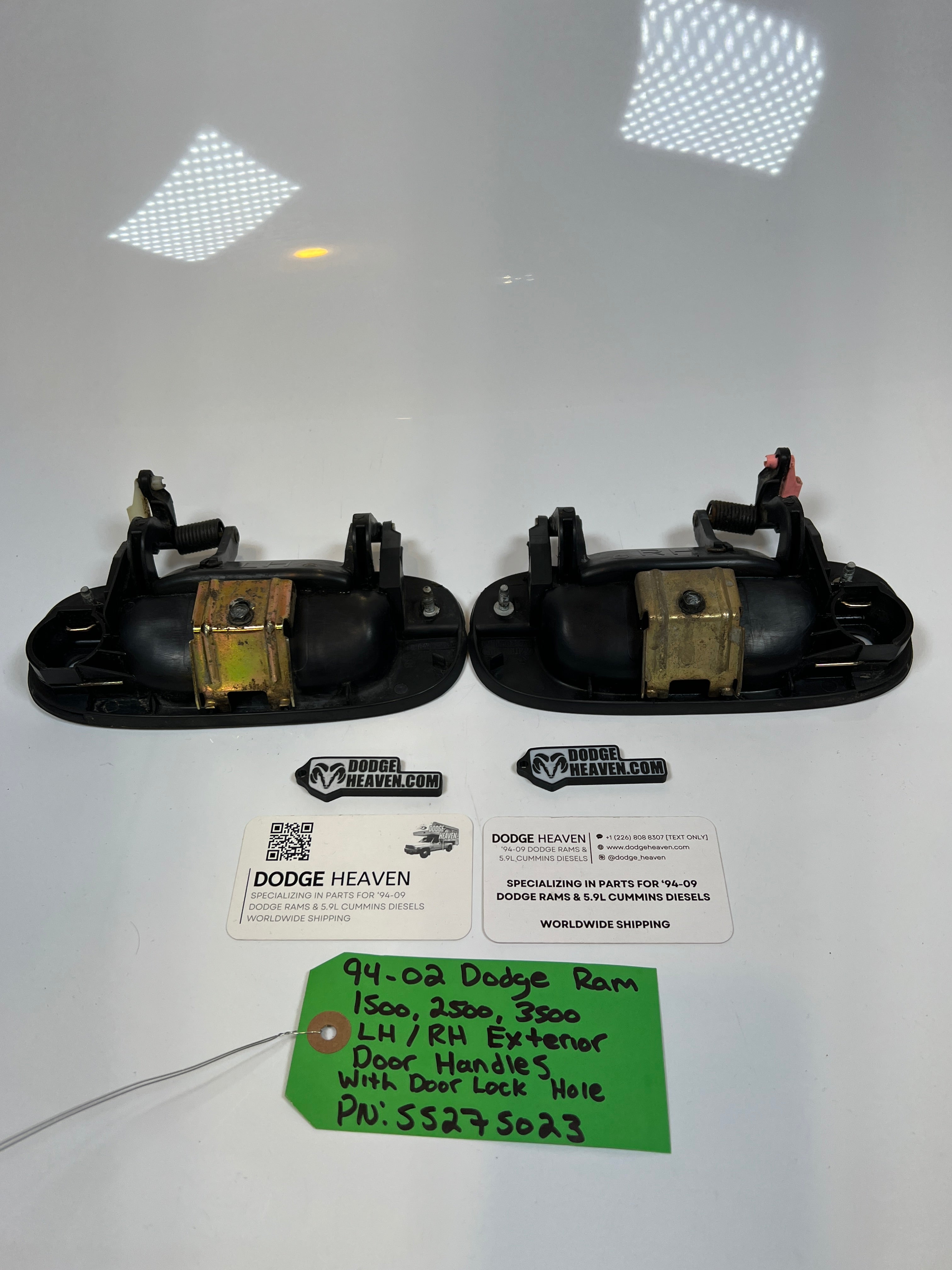 1994-2002 Dodge Ram Driver / Passenger Exterior Door Handles 1500 2500 3500