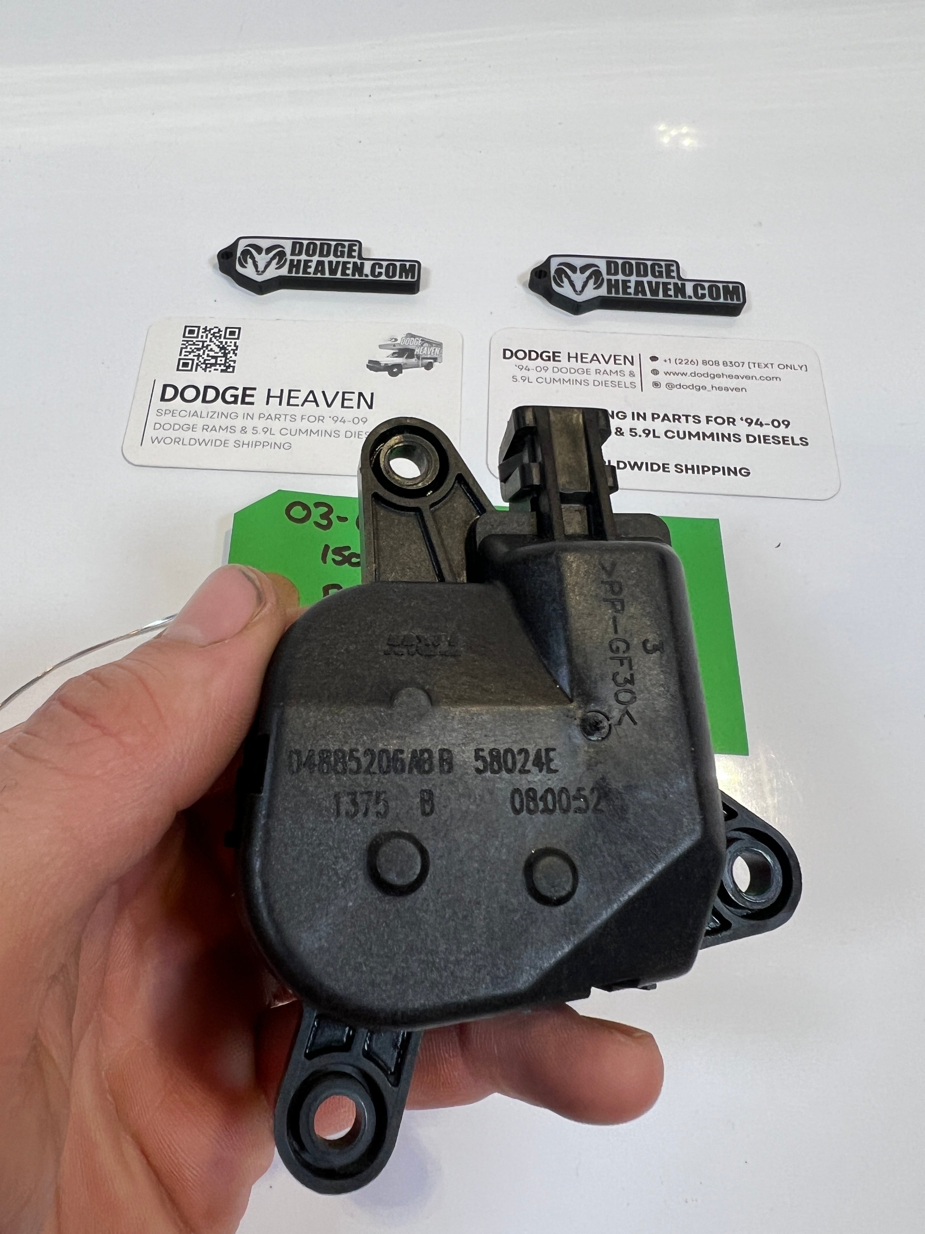 2002-2009 Dodge Ram Blend Door Actuator 1500 2500 3500