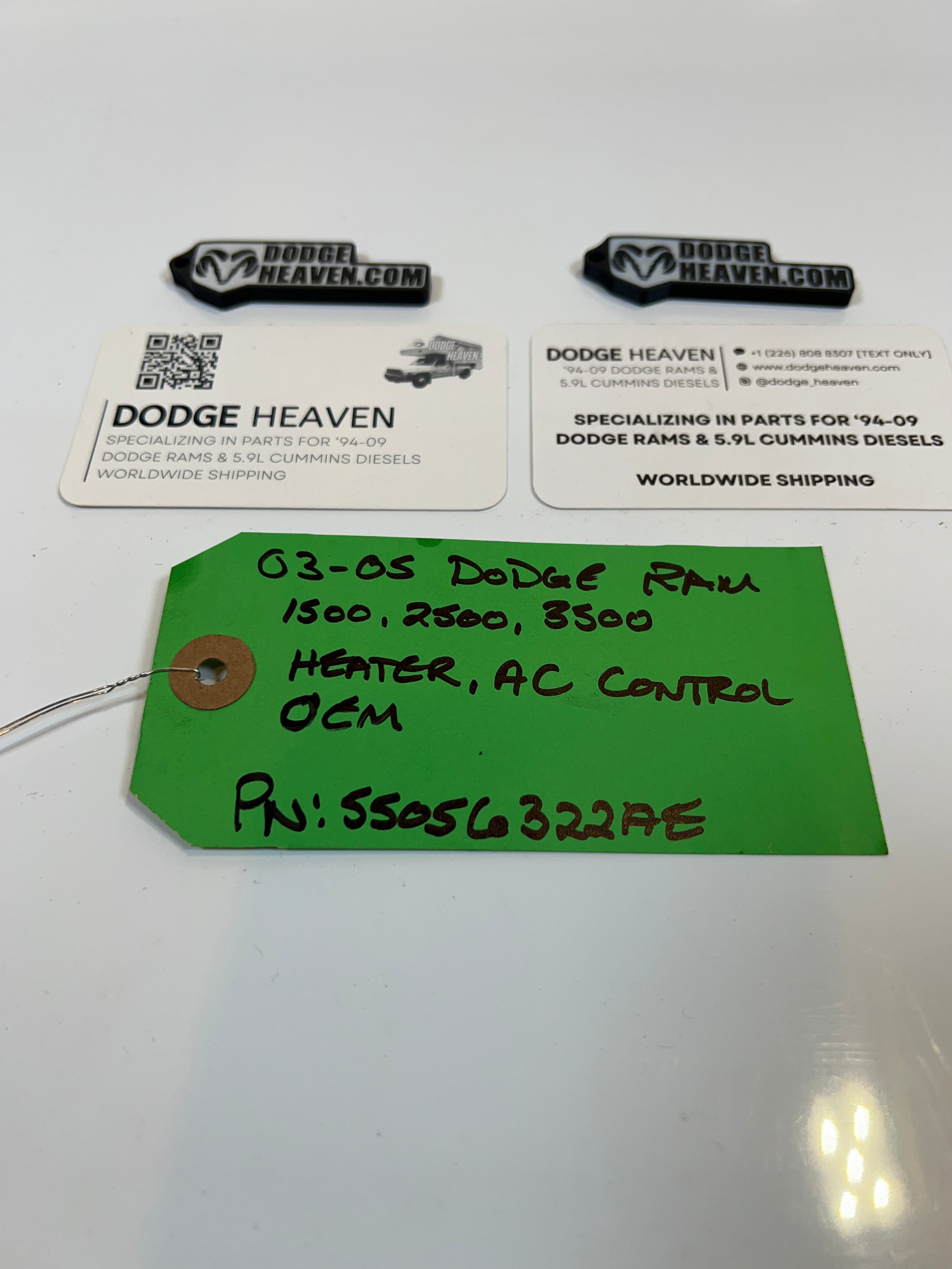 2002-2009 Dodge Ram A/C Heater Climate Control Unit 1500 2500 3500