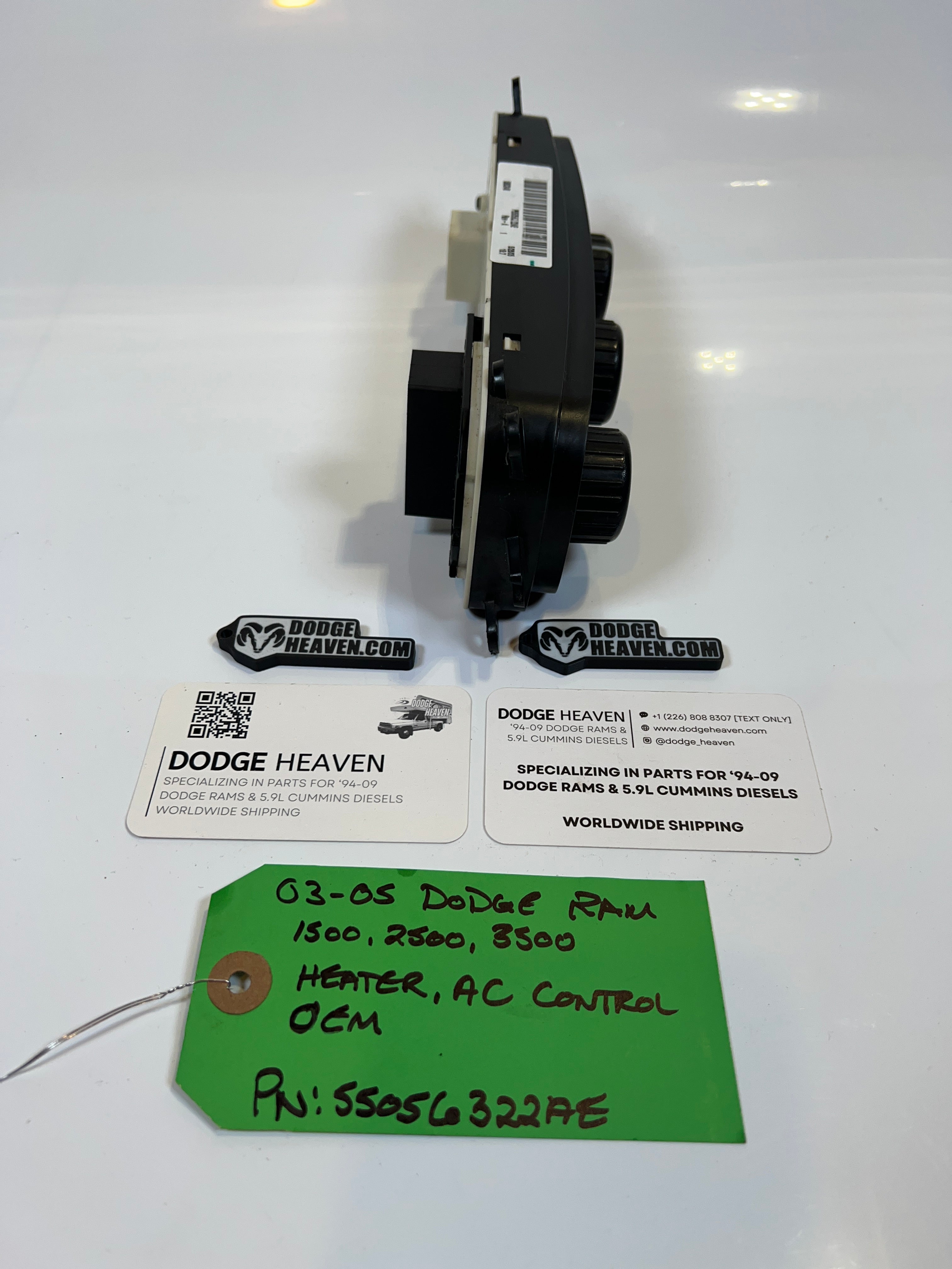 2002-2009 Dodge Ram A/C Heater Climate Control Unit 1500 2500 3500
