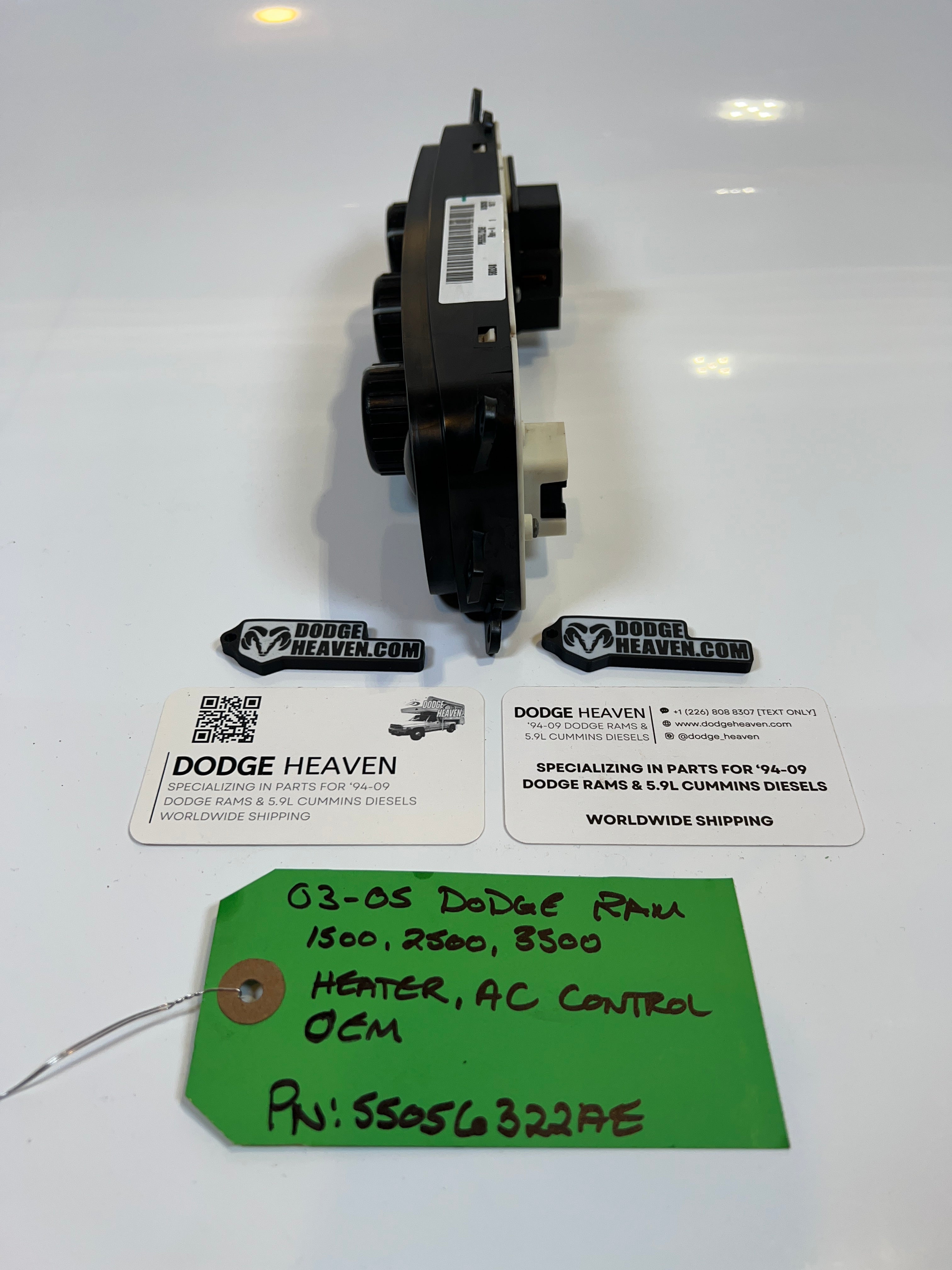 2002-2009 Dodge Ram A/C Heater Climate Control Unit 1500 2500 3500