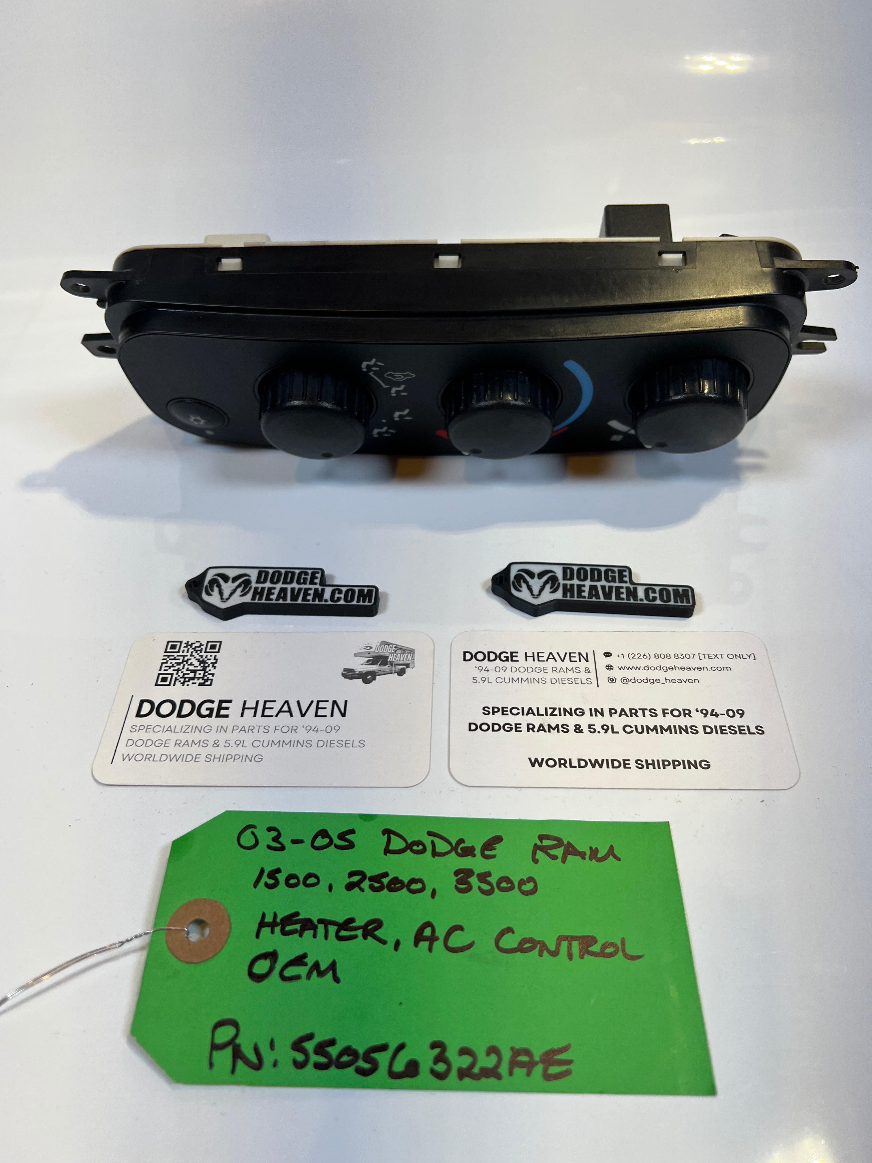 2002-2009 Dodge Ram A/C Heater Climate Control Unit 1500 2500 3500