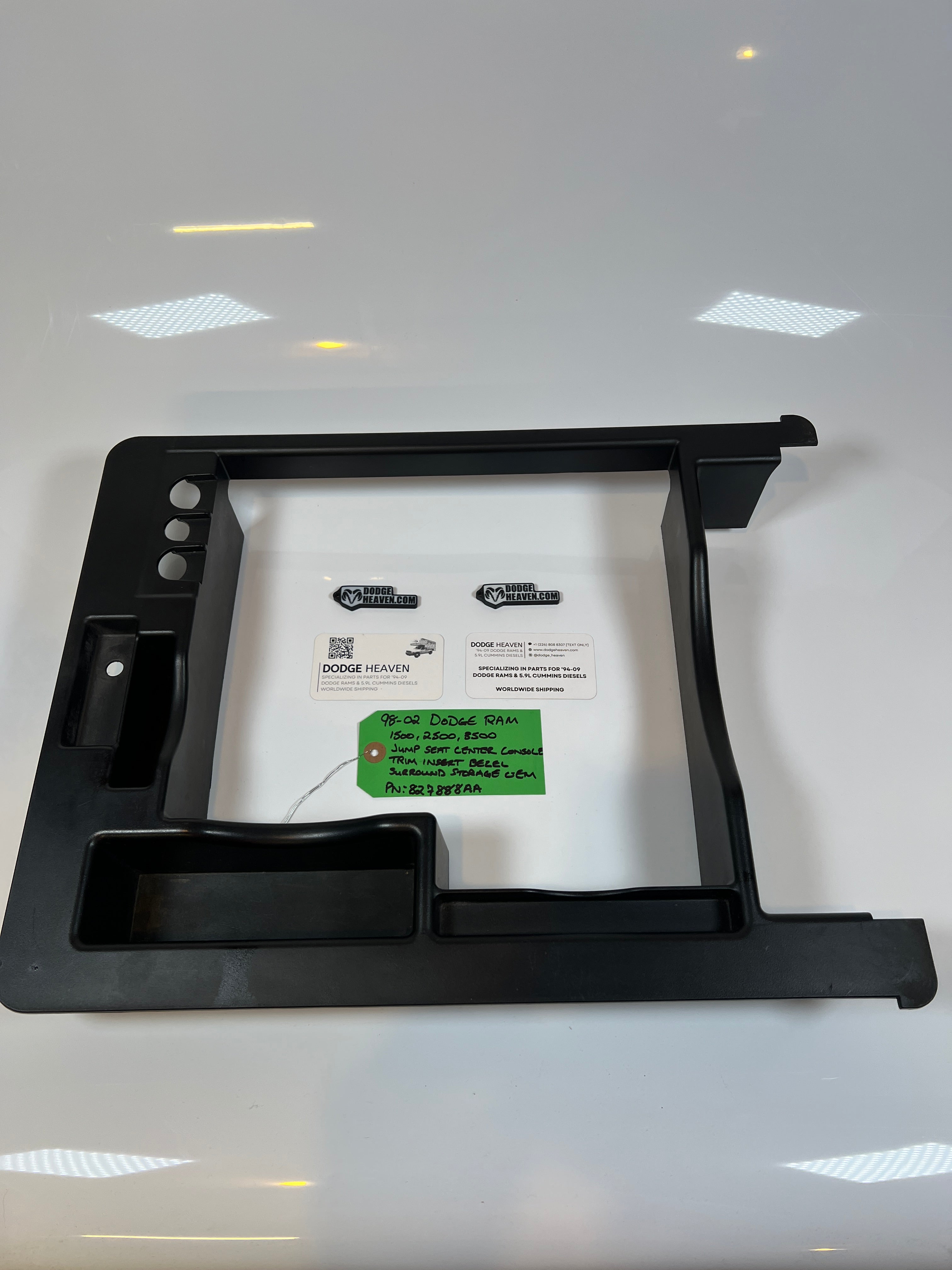 1998-2002 Dodge Ram Center Console Trim Insert Bezel Surround