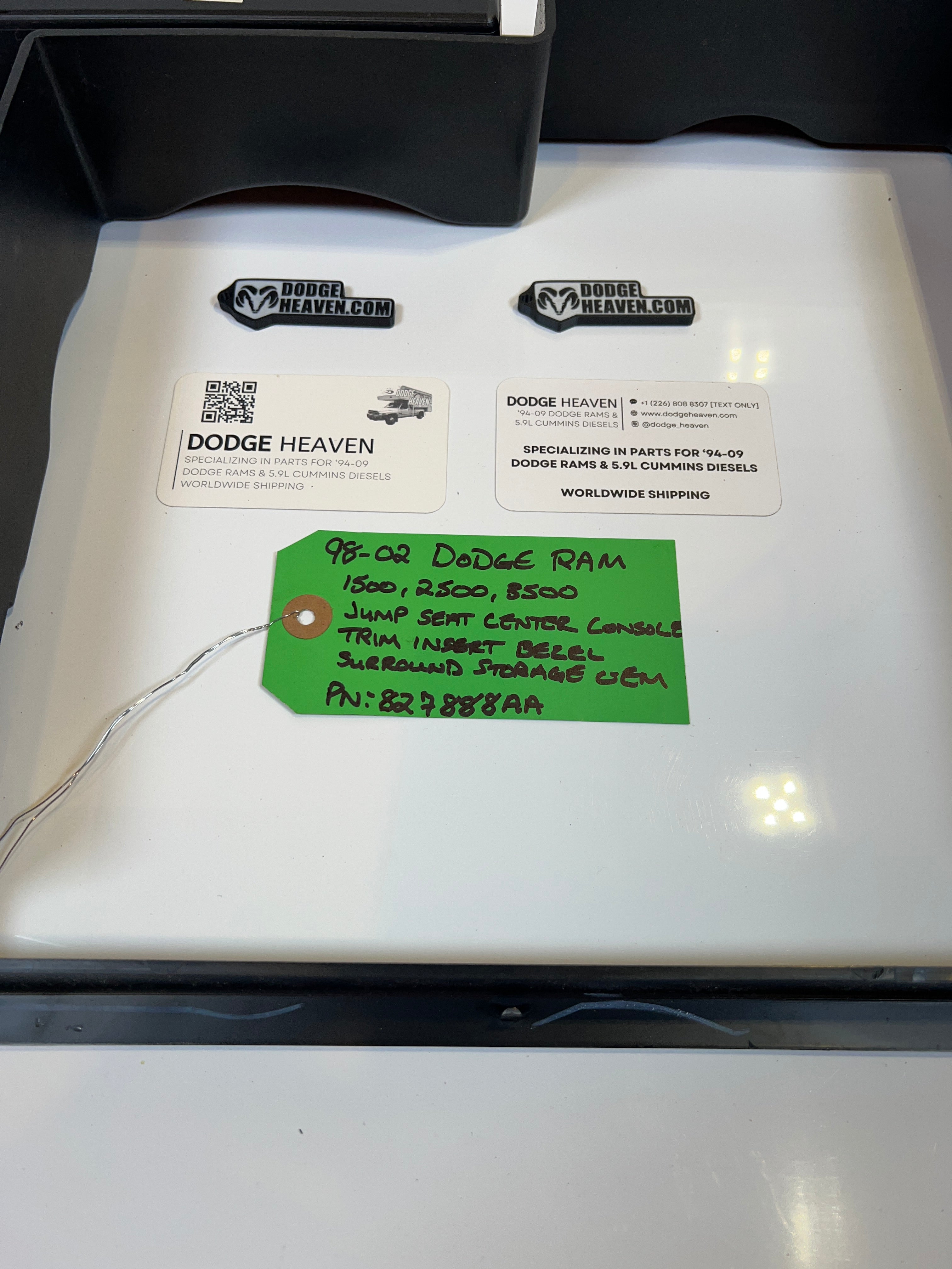 1998-2002 Dodge Ram Center Console Trim Insert Bezel Surround