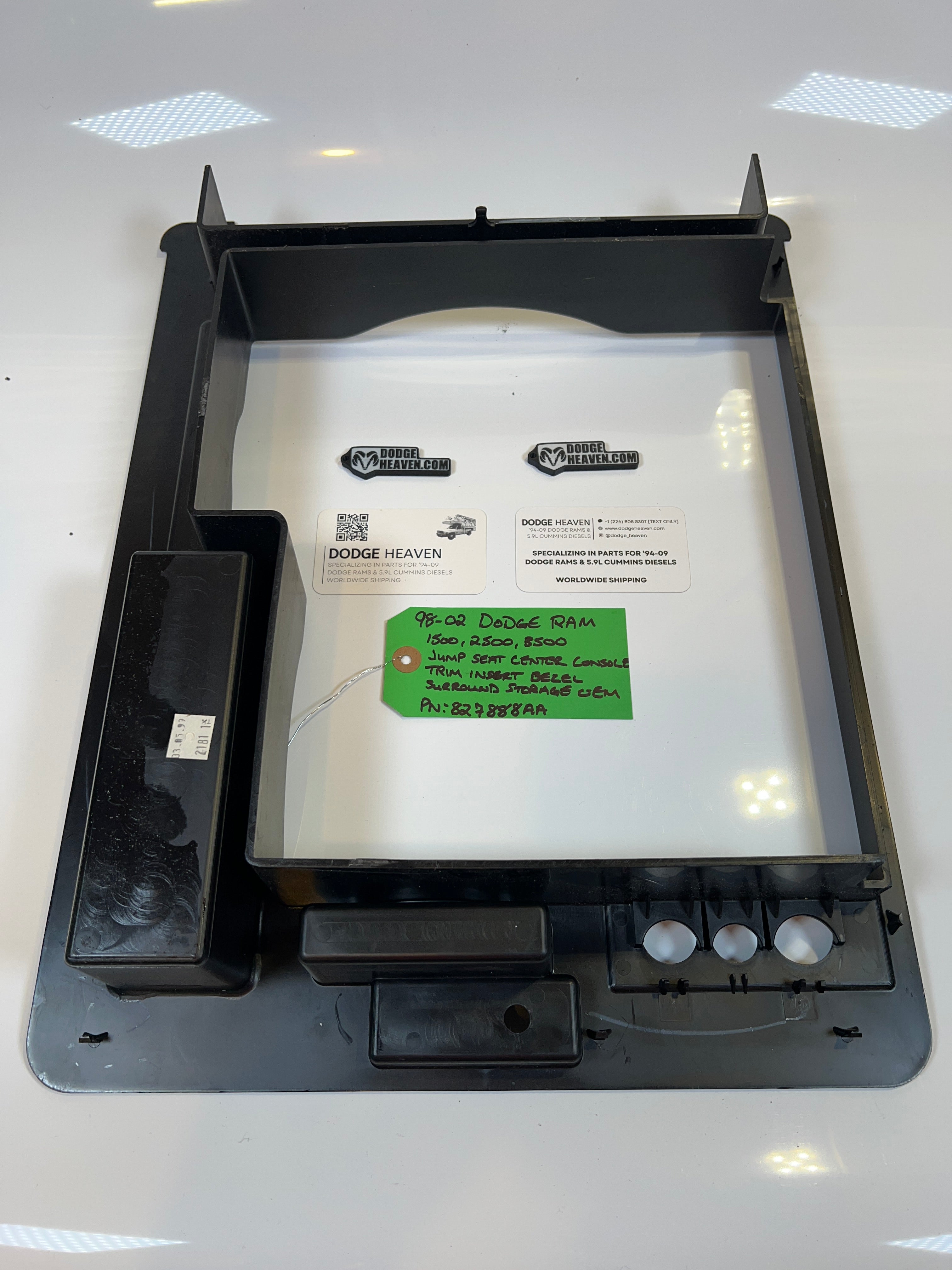 1998-2002 Dodge Ram Center Console Trim Insert Bezel Surround