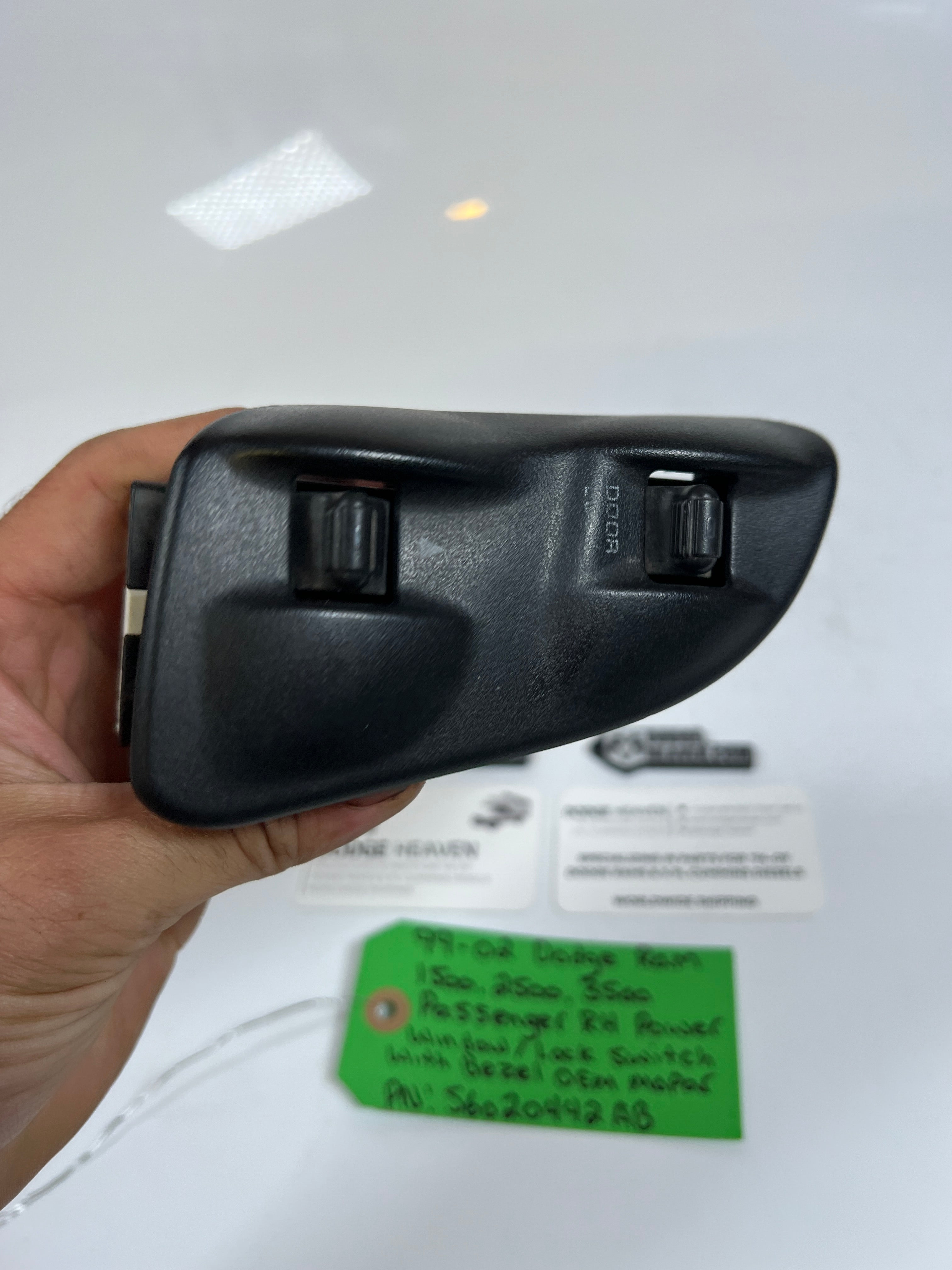 1999-2002 Dodge Ram Passenger Power Window / Lock Switch W Bezel