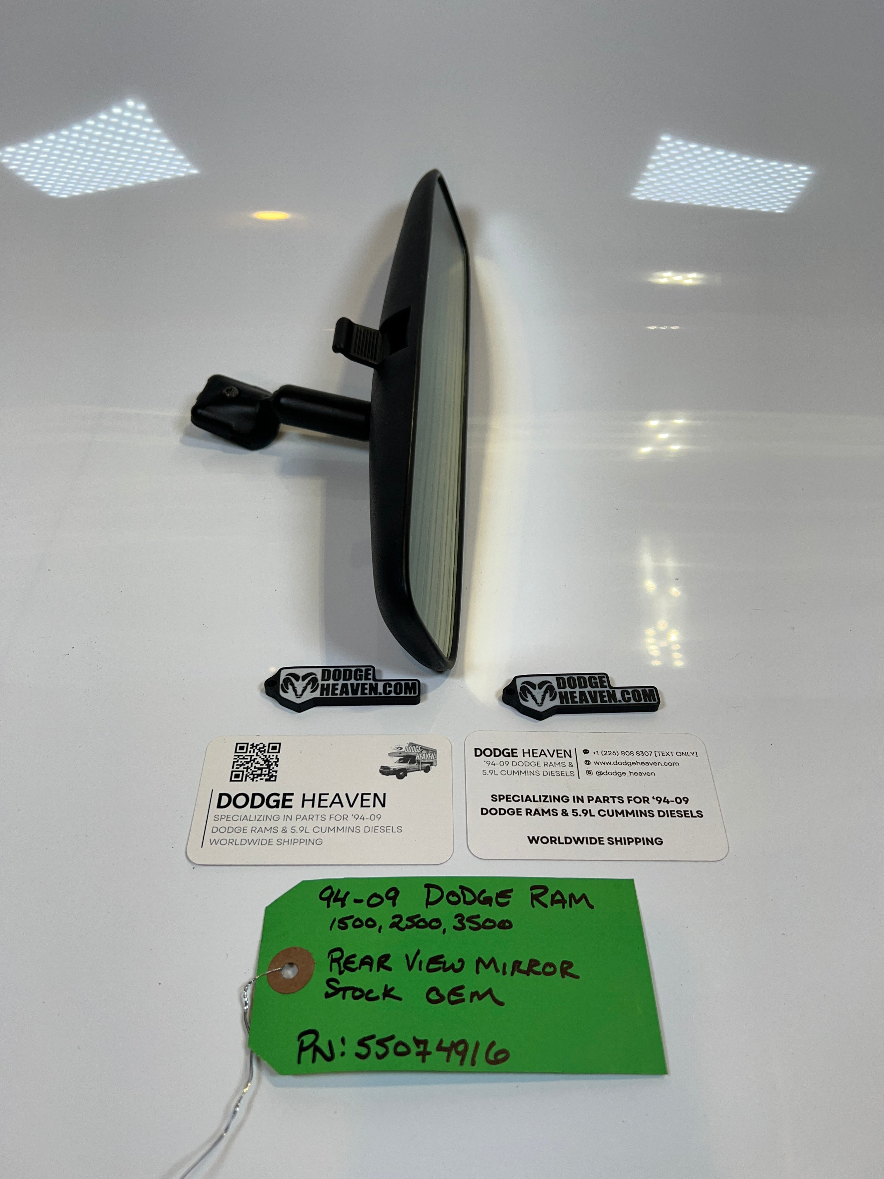 1994-2009 Dodge Ram Rear View Mirror 1500 2500 3500