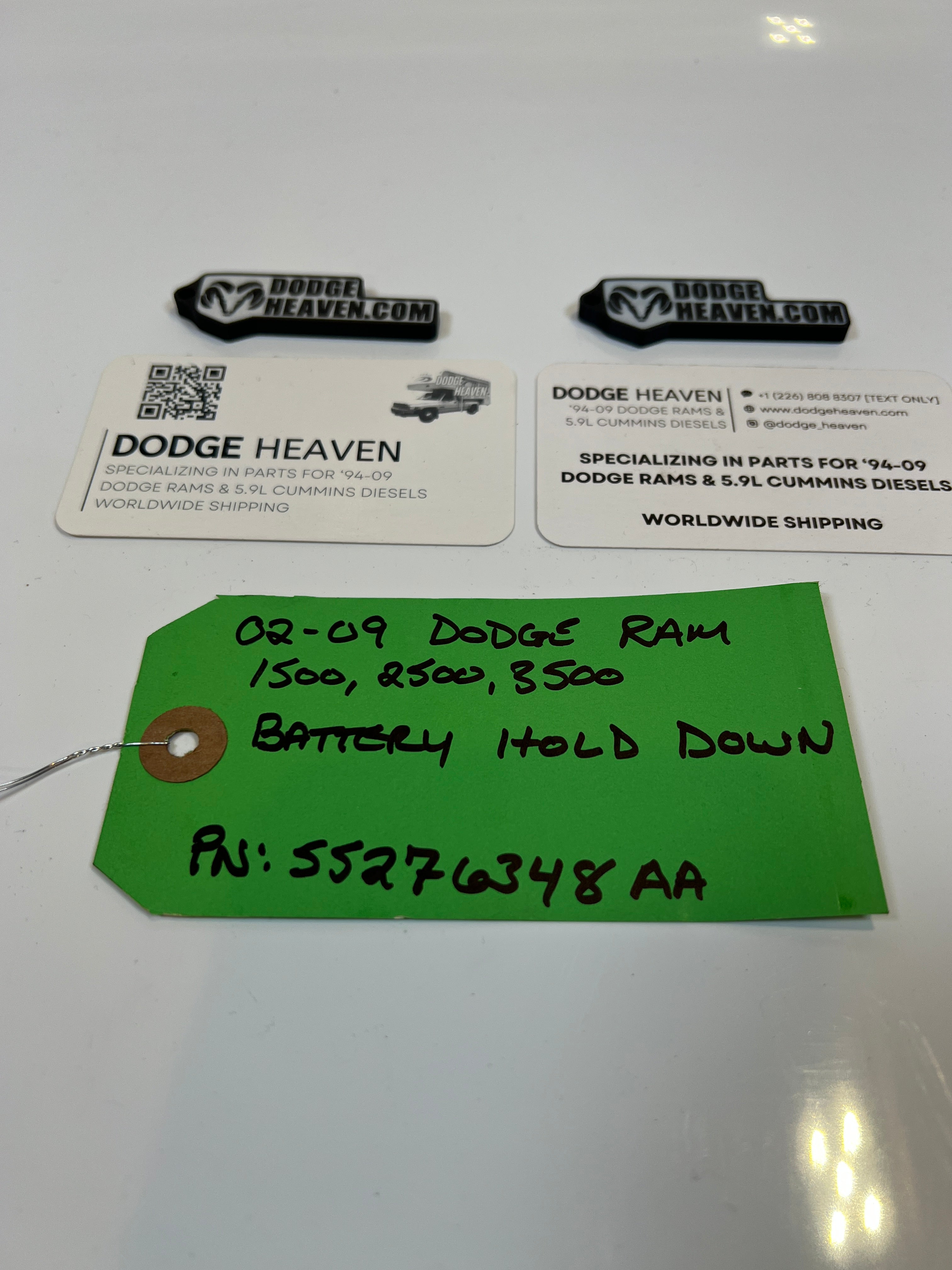 2002-2009 Dodge Ram Battery Hold Down Bracket 1500 2500 3500