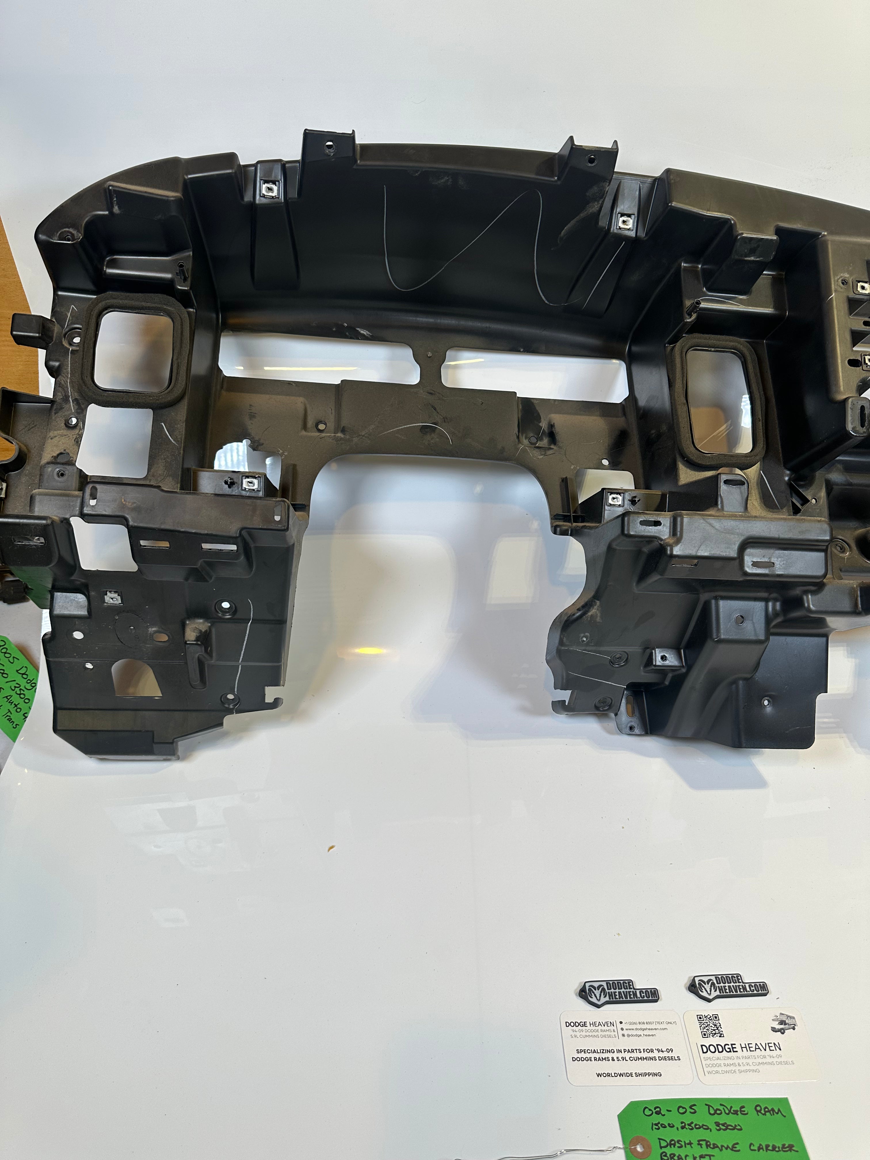 2002-2005 Dodge Ram 1500 2500 3500 Lower Dash Frame