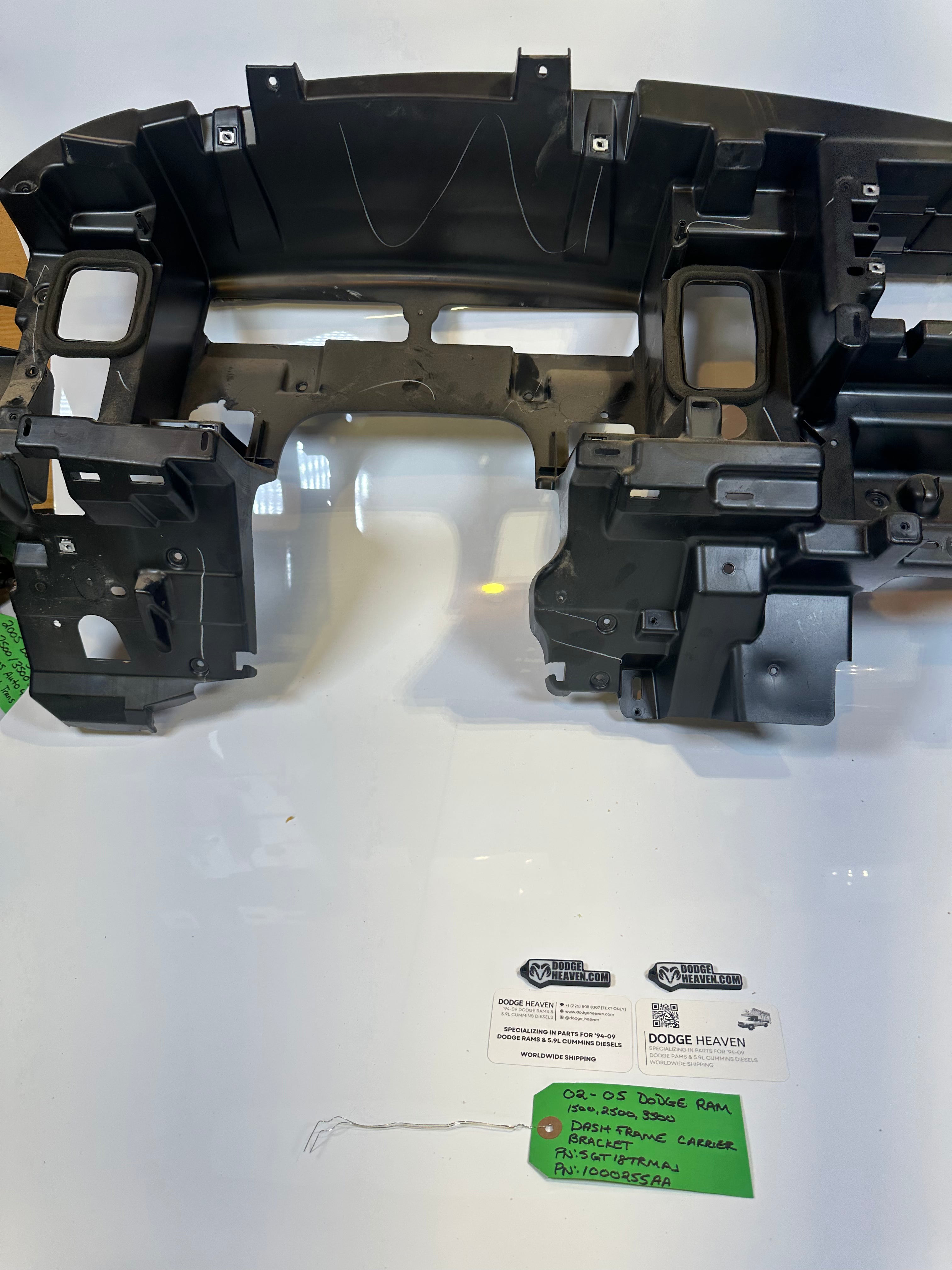 2002-2005 Dodge Ram 1500 2500 3500 Lower Dash Frame