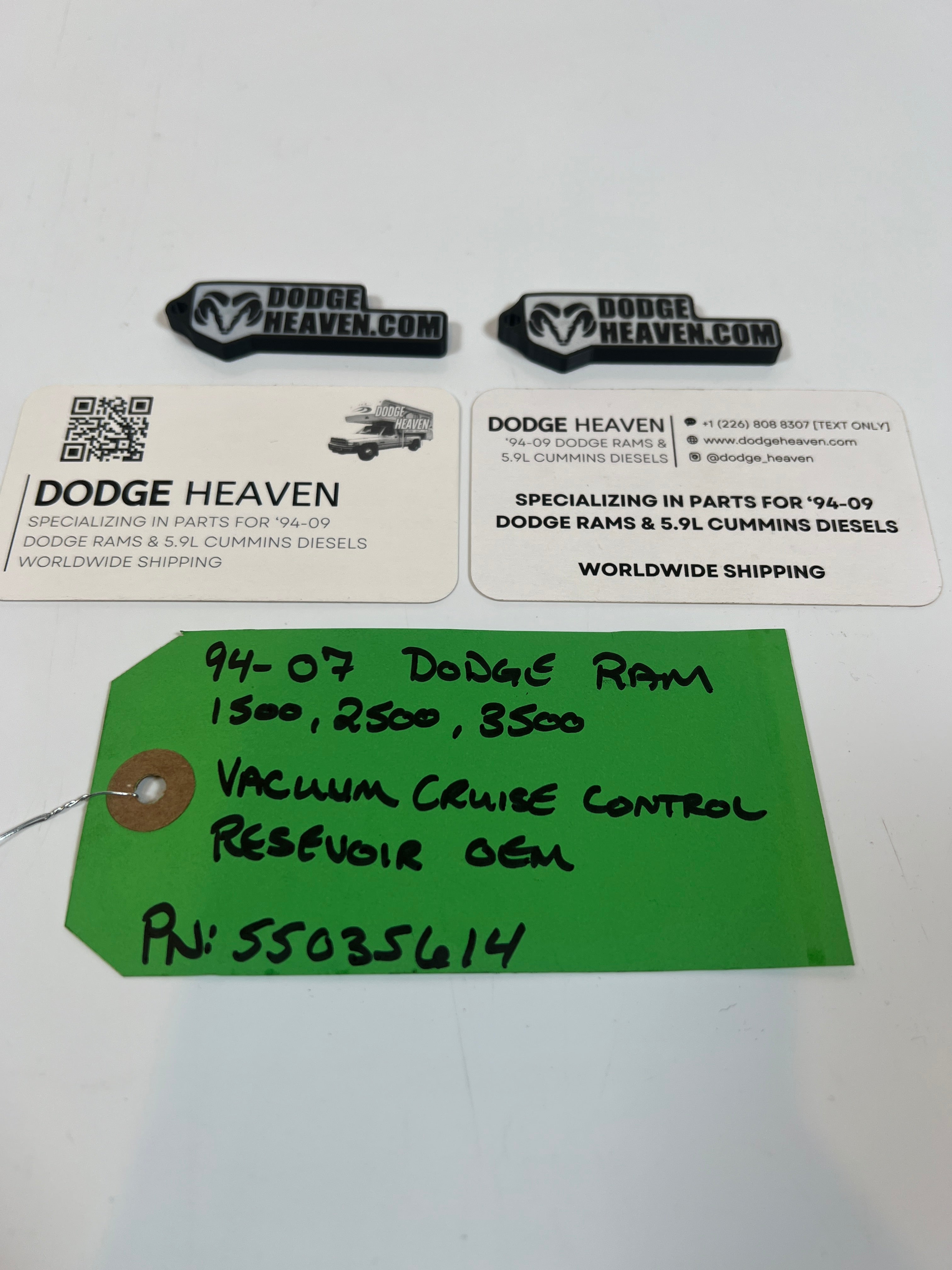 1994-2007 Dodge Ram Vacuum Cruise Control Reservoir 1500 2500 3500