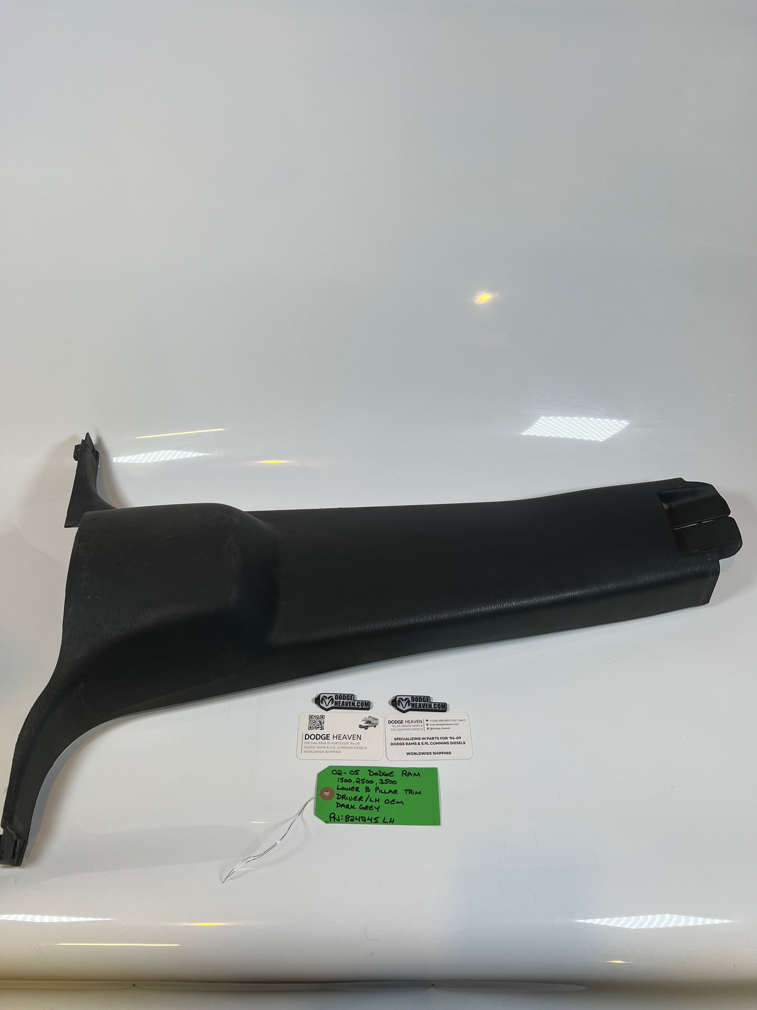 2002-2005 Dodge Ram Lower B Pillar Trim Cover Driver LH Dark Grey
