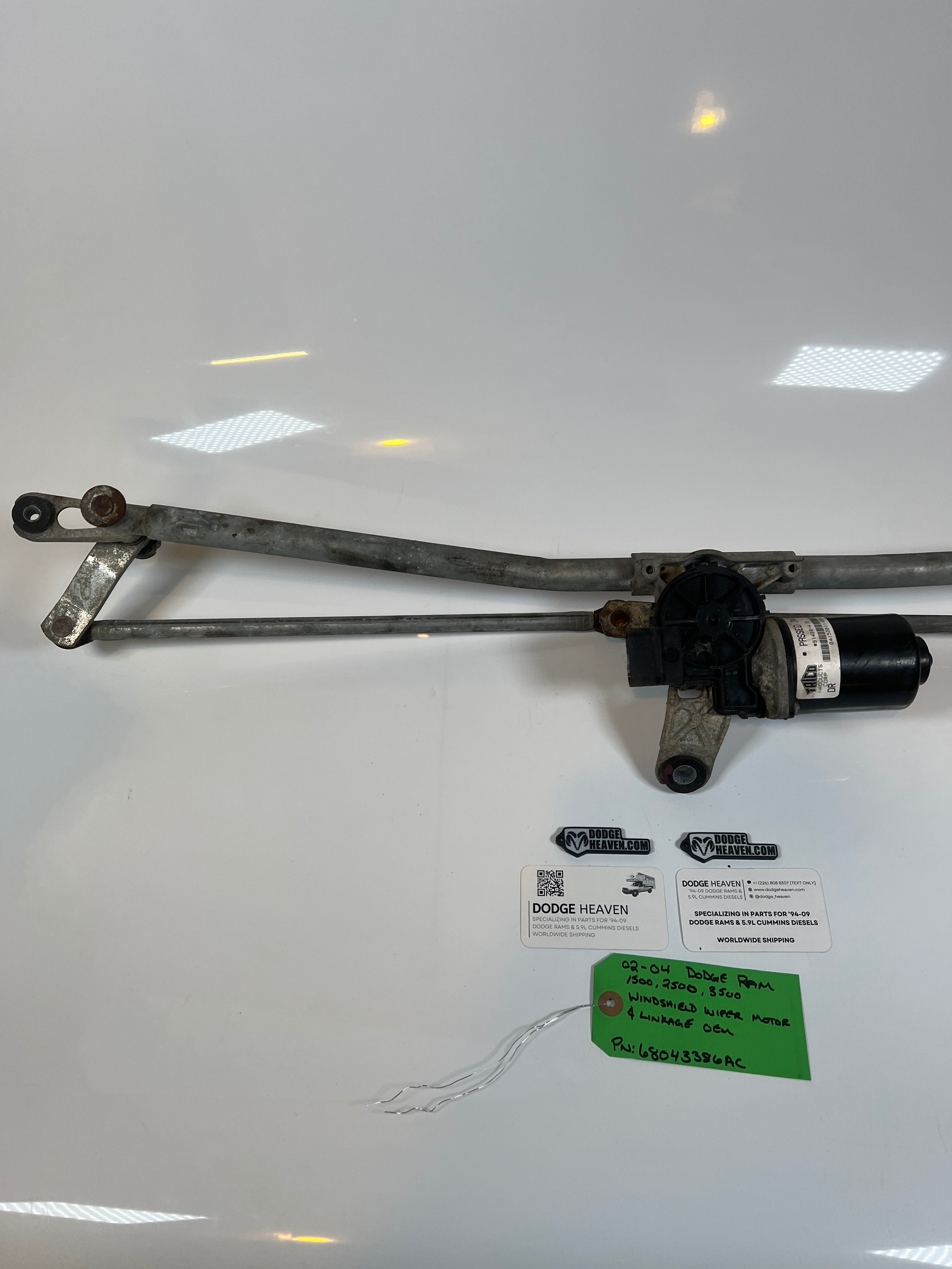 2002-2004 Dodge Ram Windshield Wiper Motor & Linkage