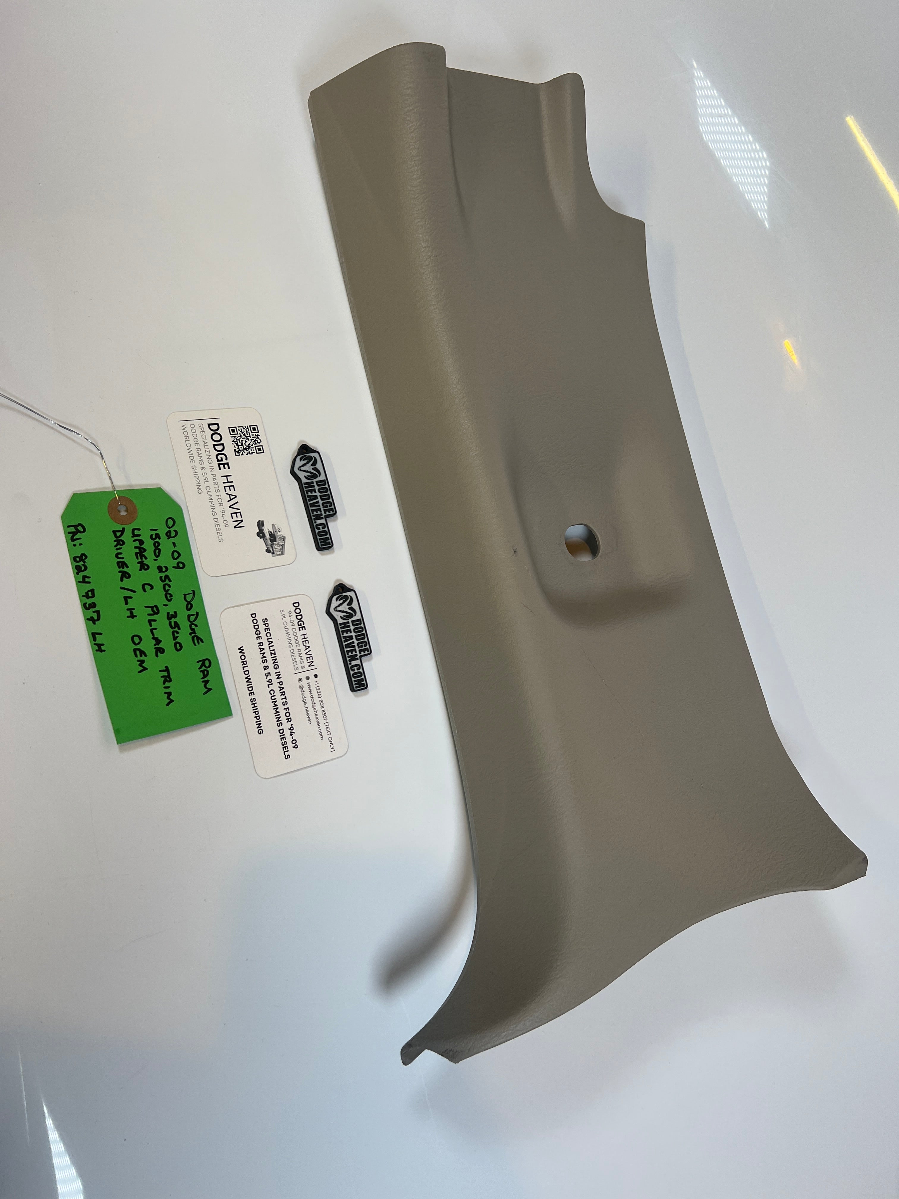 2002-2009 Dodge Ram Driver Side Upper C Pillar Trim