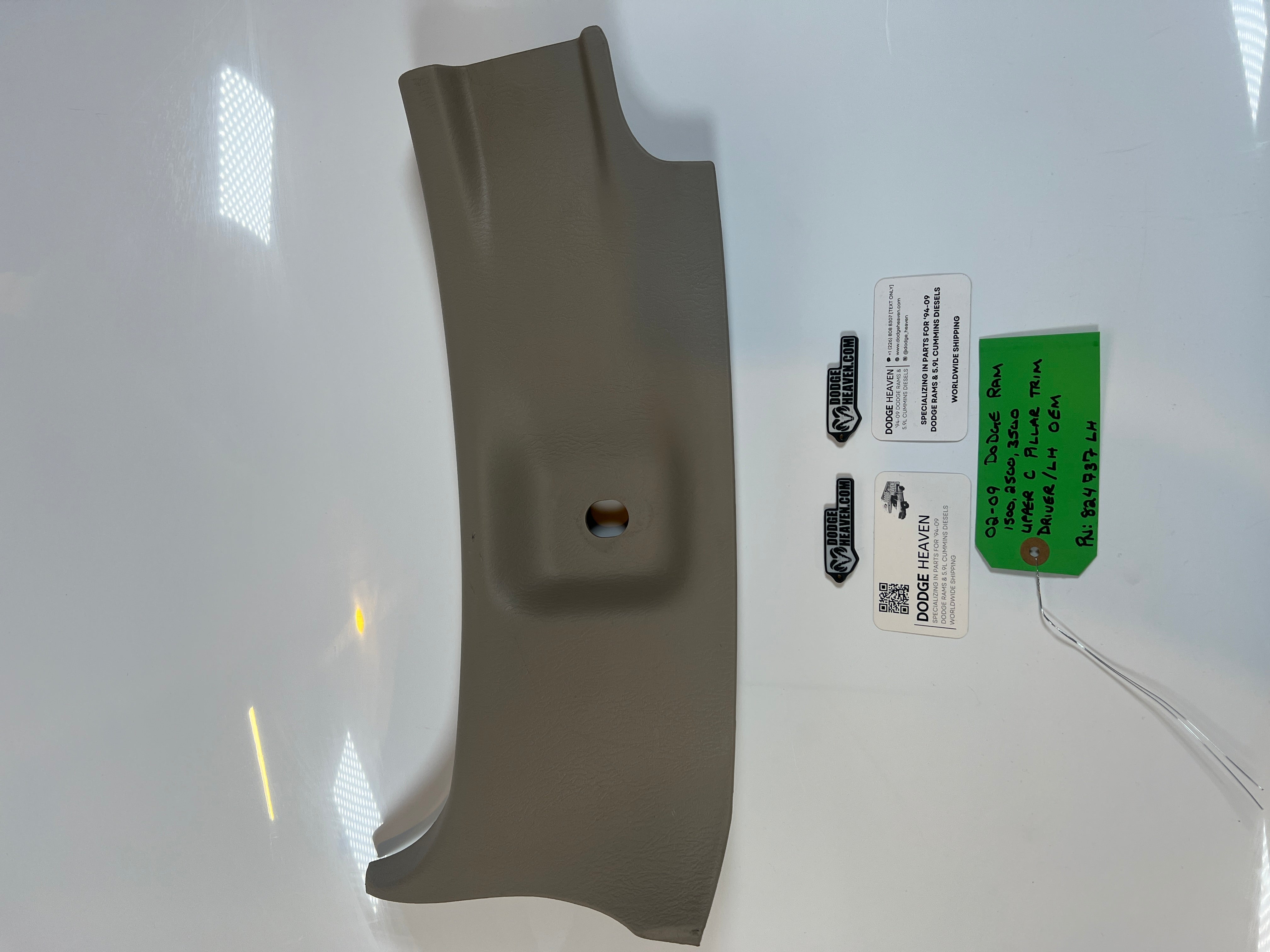 2002-2009 Dodge Ram Driver Side Upper C Pillar Trim