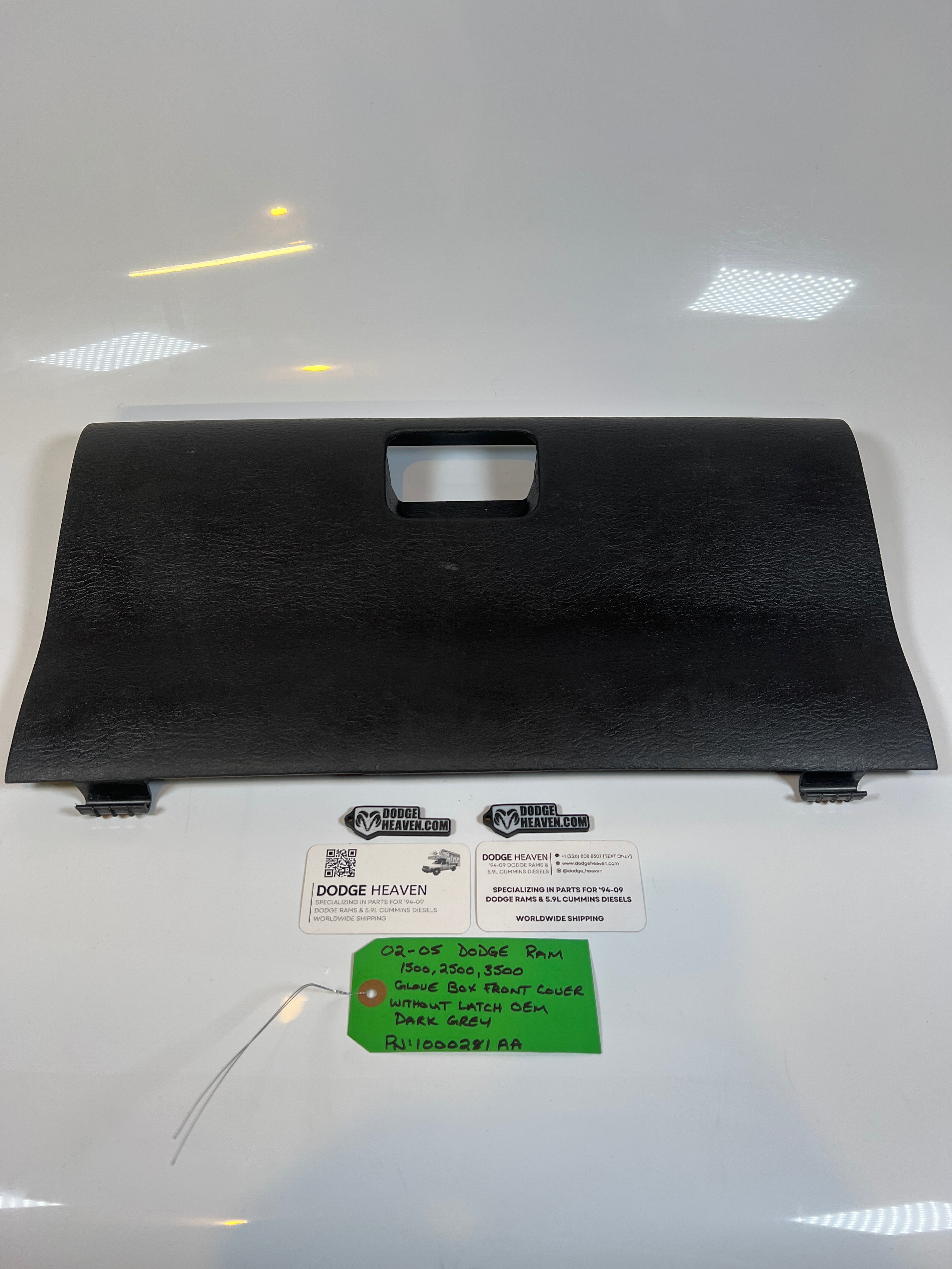 2002-2005 Dodge Ram Glove Box Front Cover Dark Slate Grey