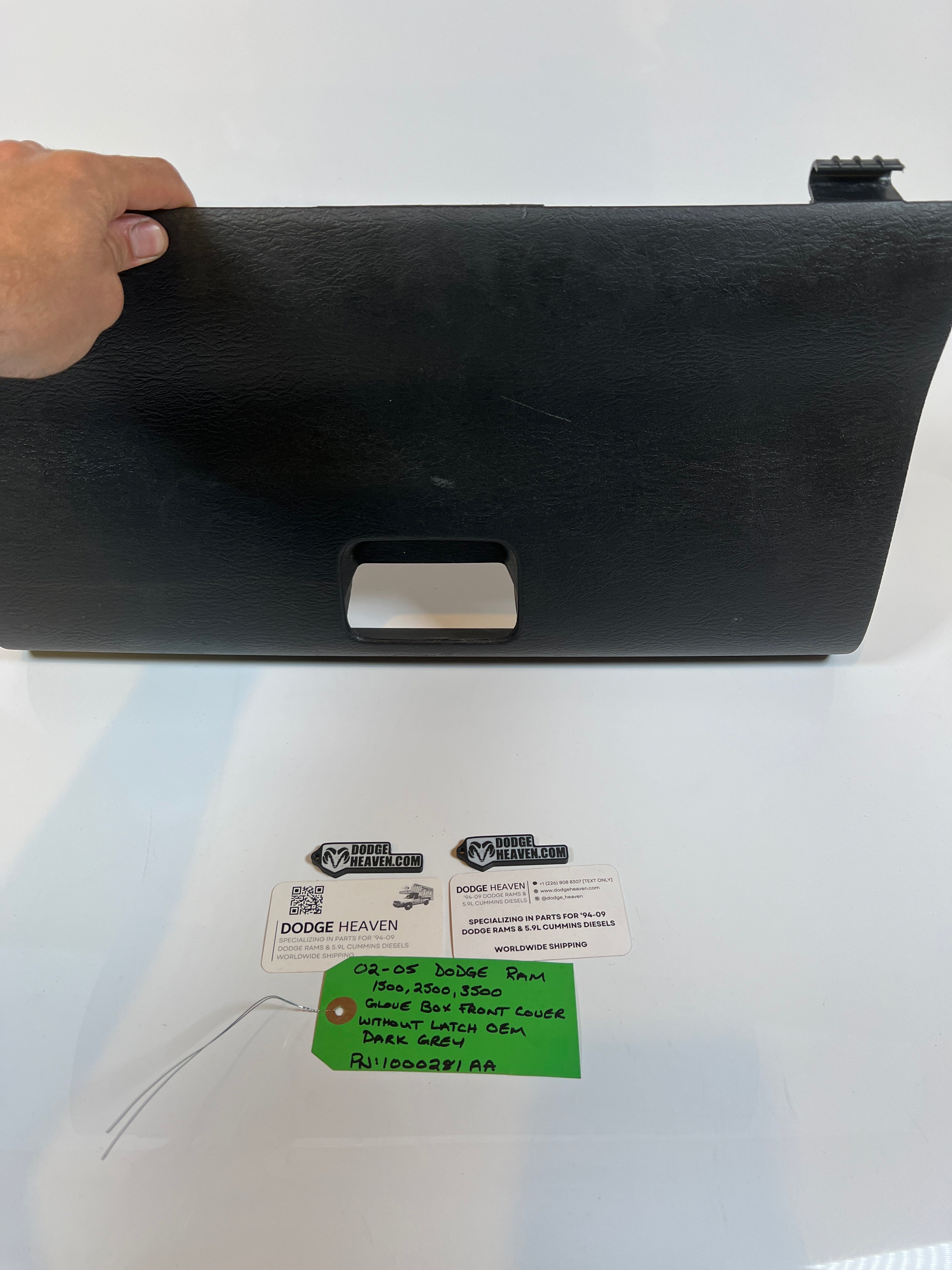 2002-2005 Dodge Ram Glove Box Front Cover Dark Slate Grey