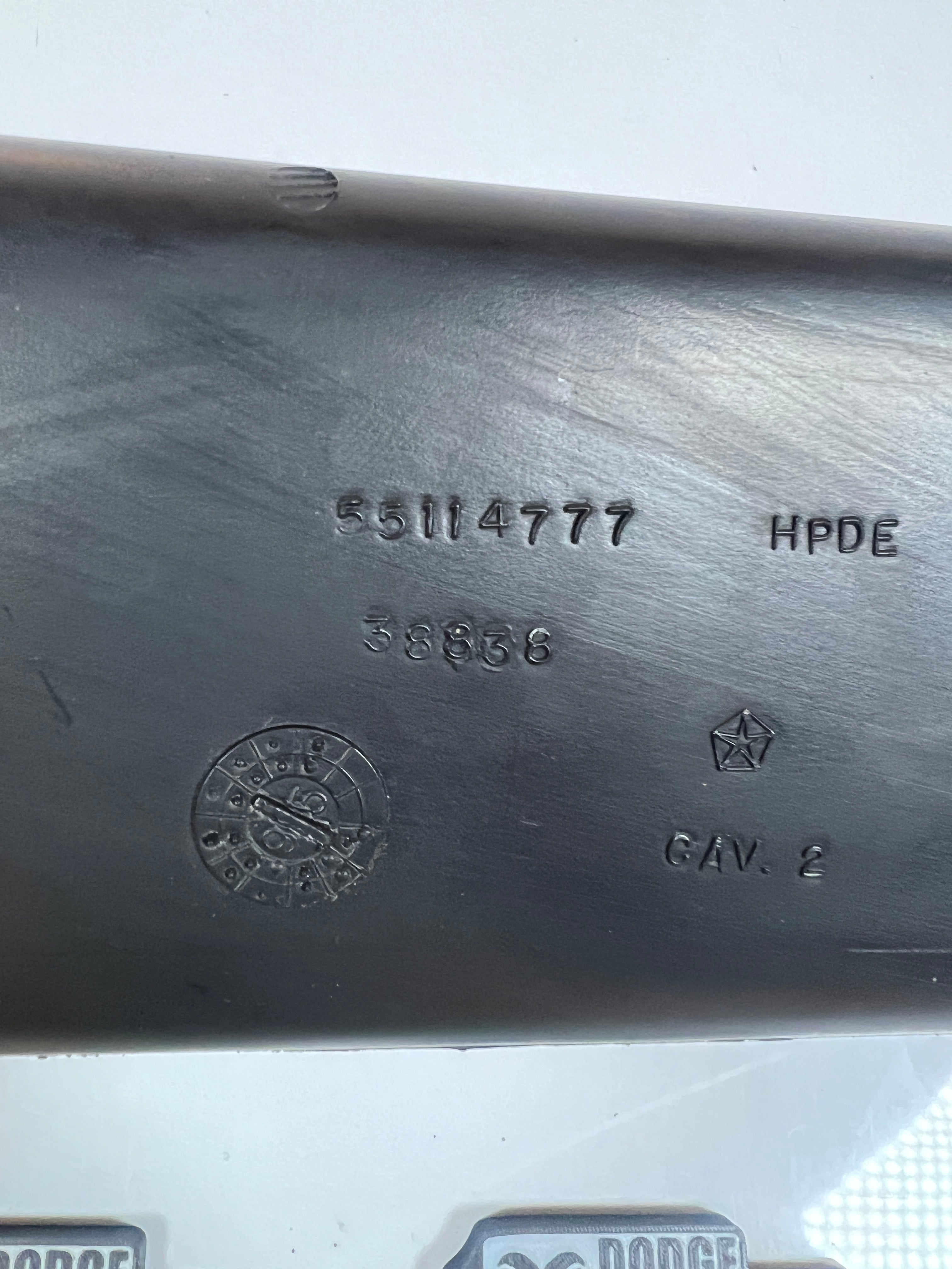 1994-1997 Dodge Ram Left Side Dash Vent Duct Work 1500 2500 3500