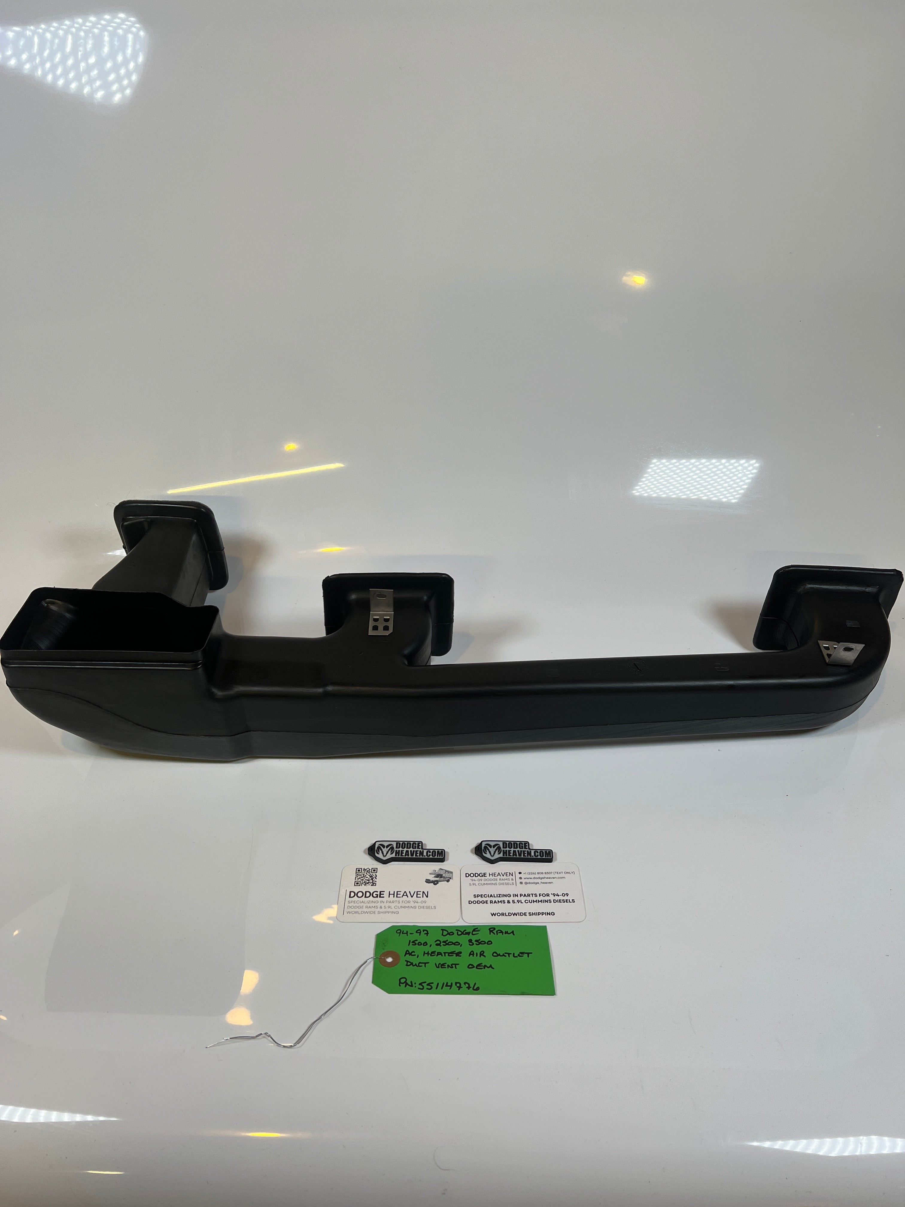 1994-1997 Dodge Ram Air Outlet Dash Vent Duct Work