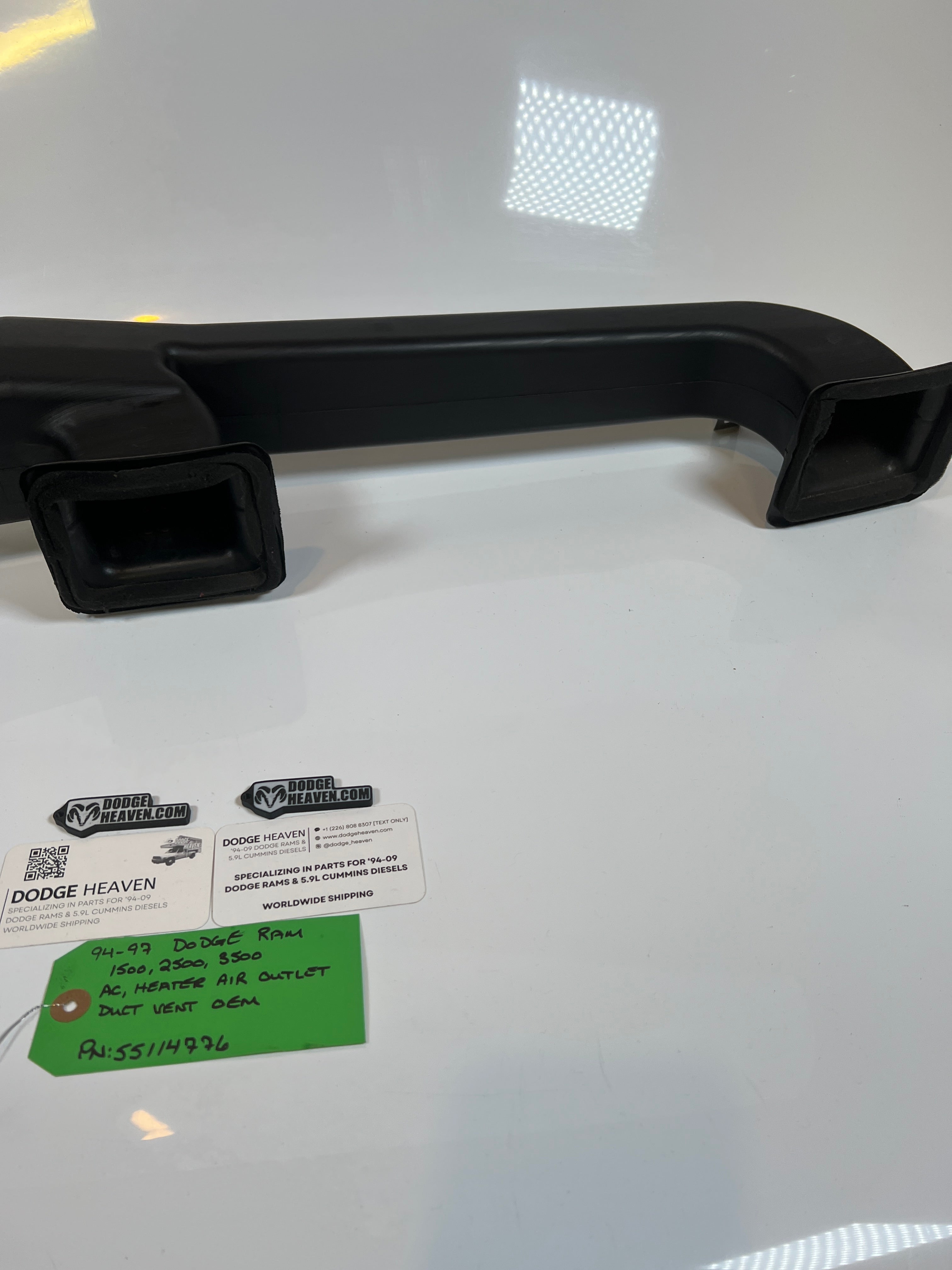 1994-1997 Dodge Ram Air Outlet Dash Vent Duct Work